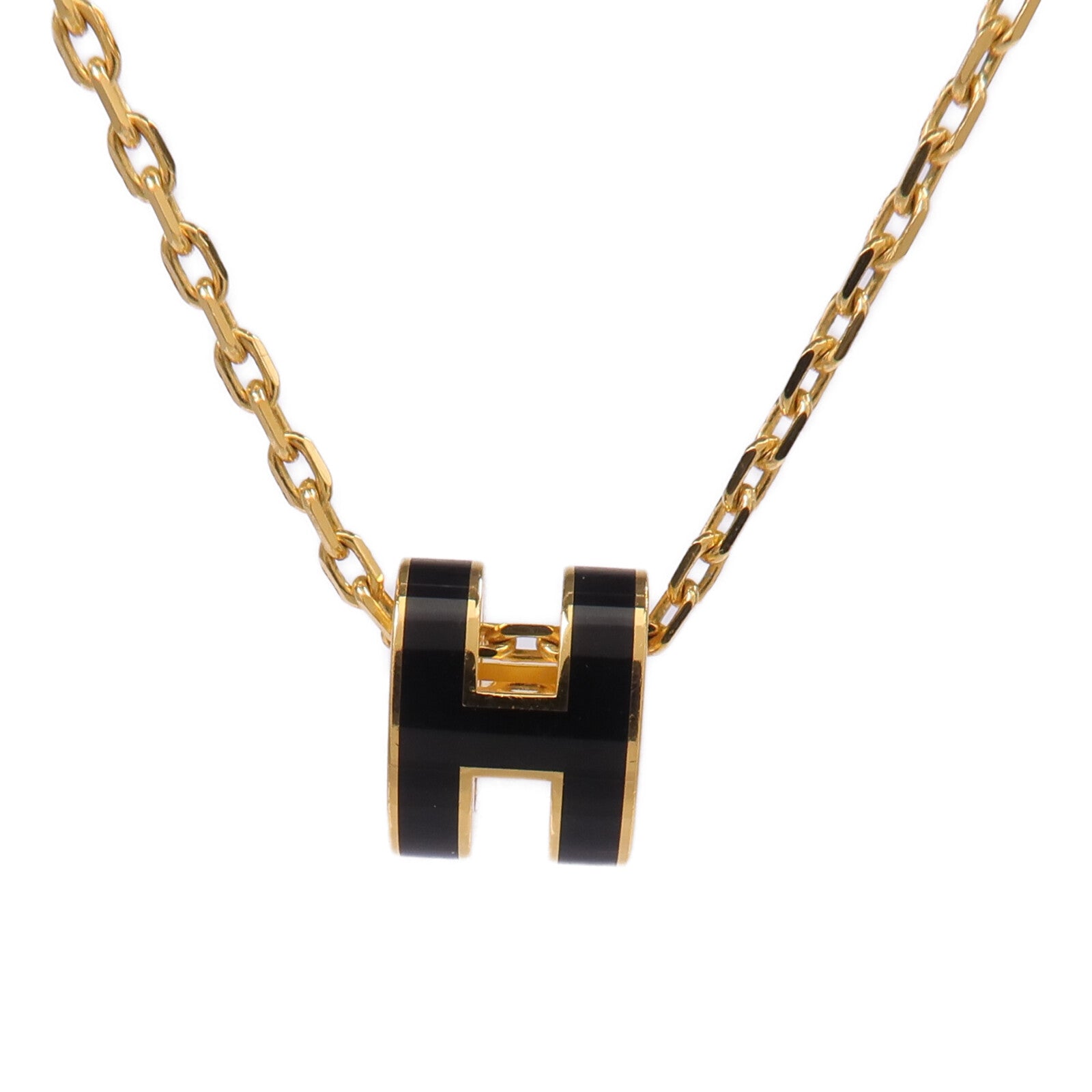 HERMES 金屬Mini Pop H項鍊