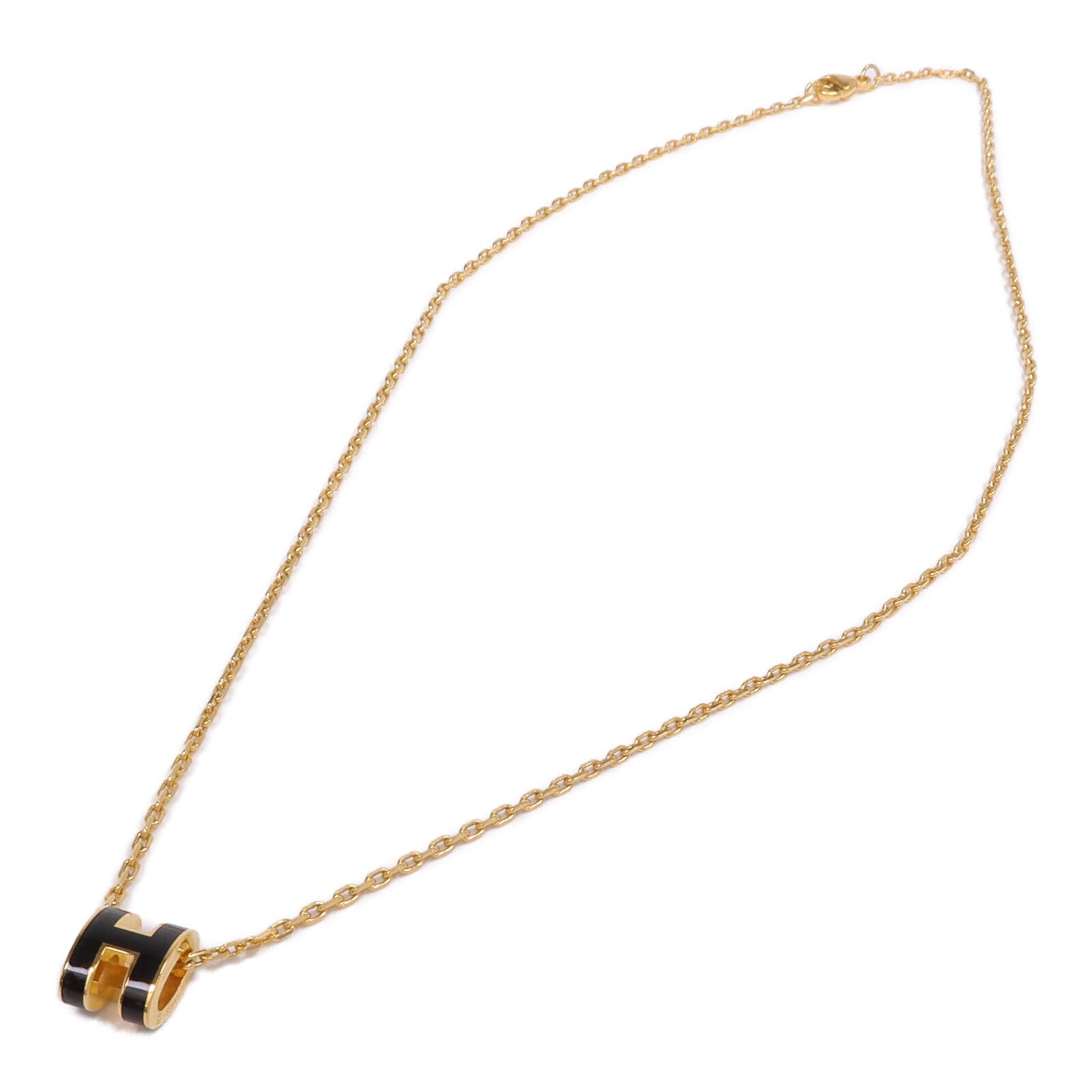 HERMES 金屬Mini Pop H項鍊