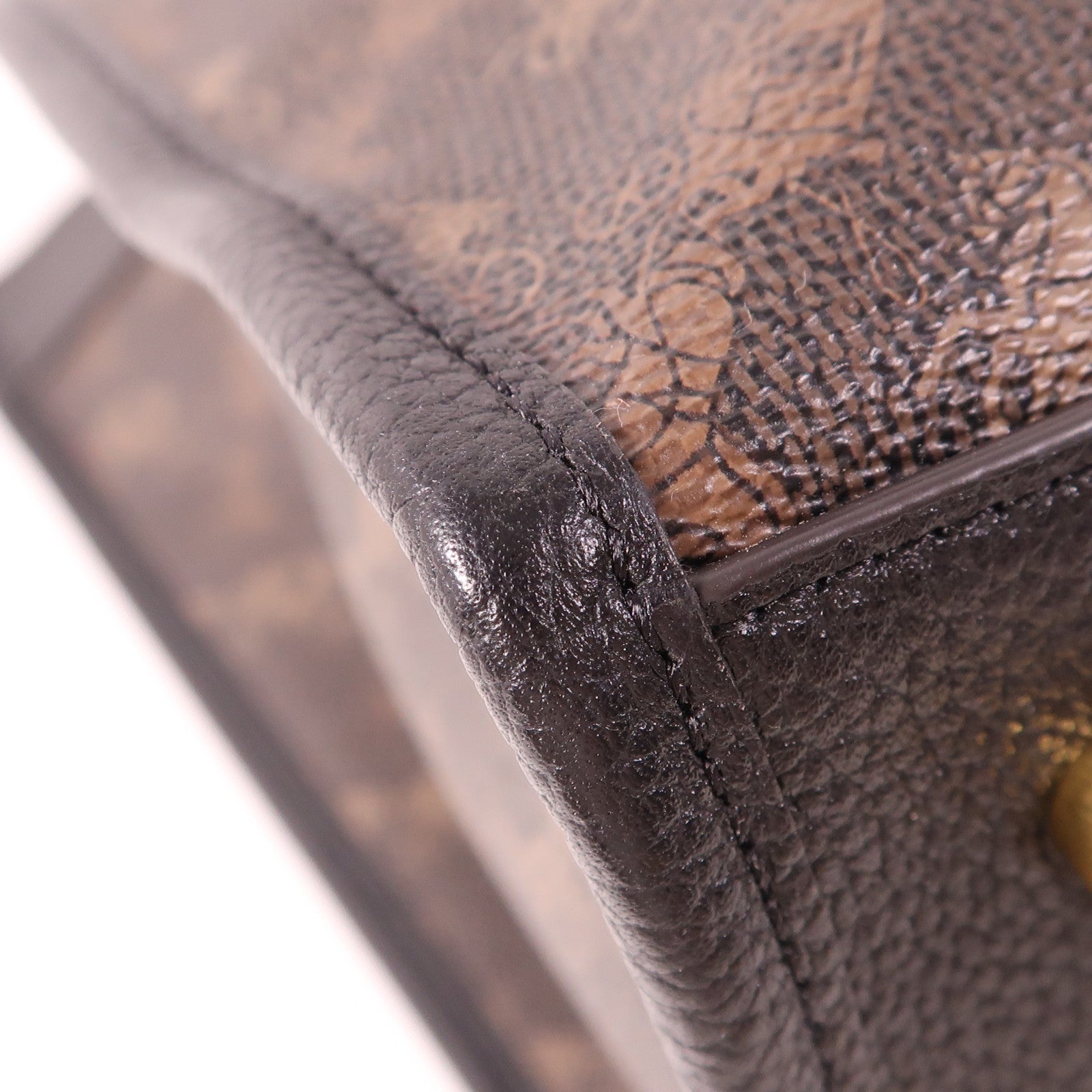 COACH 塗層帆布/皮革2 Way Shoulder金扣手挽肩背兩用袋