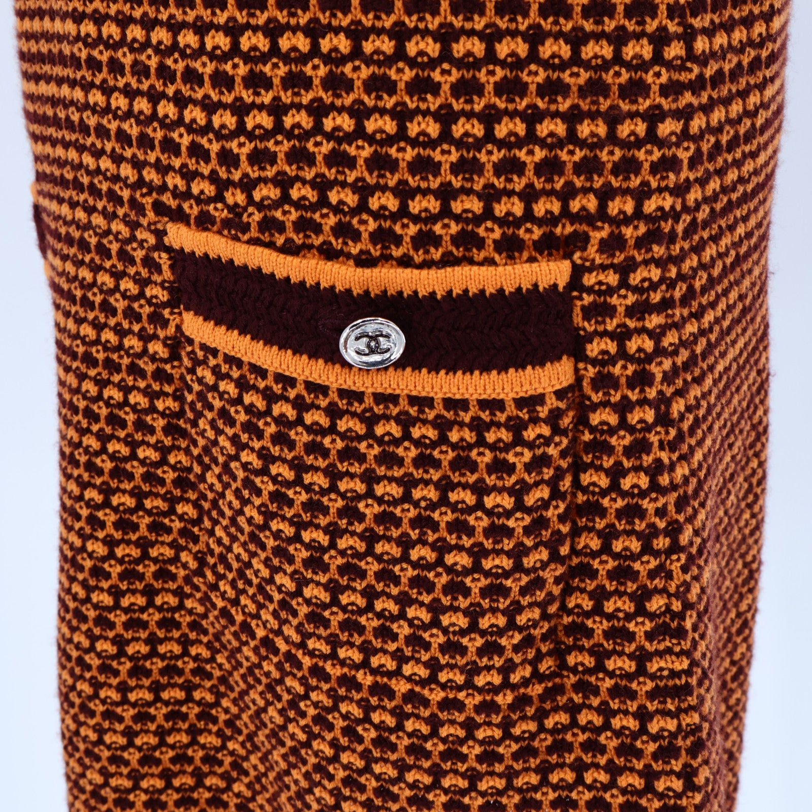 CHANEL Cashmere Sleeveless Knee-Length Knit Dress連身裙