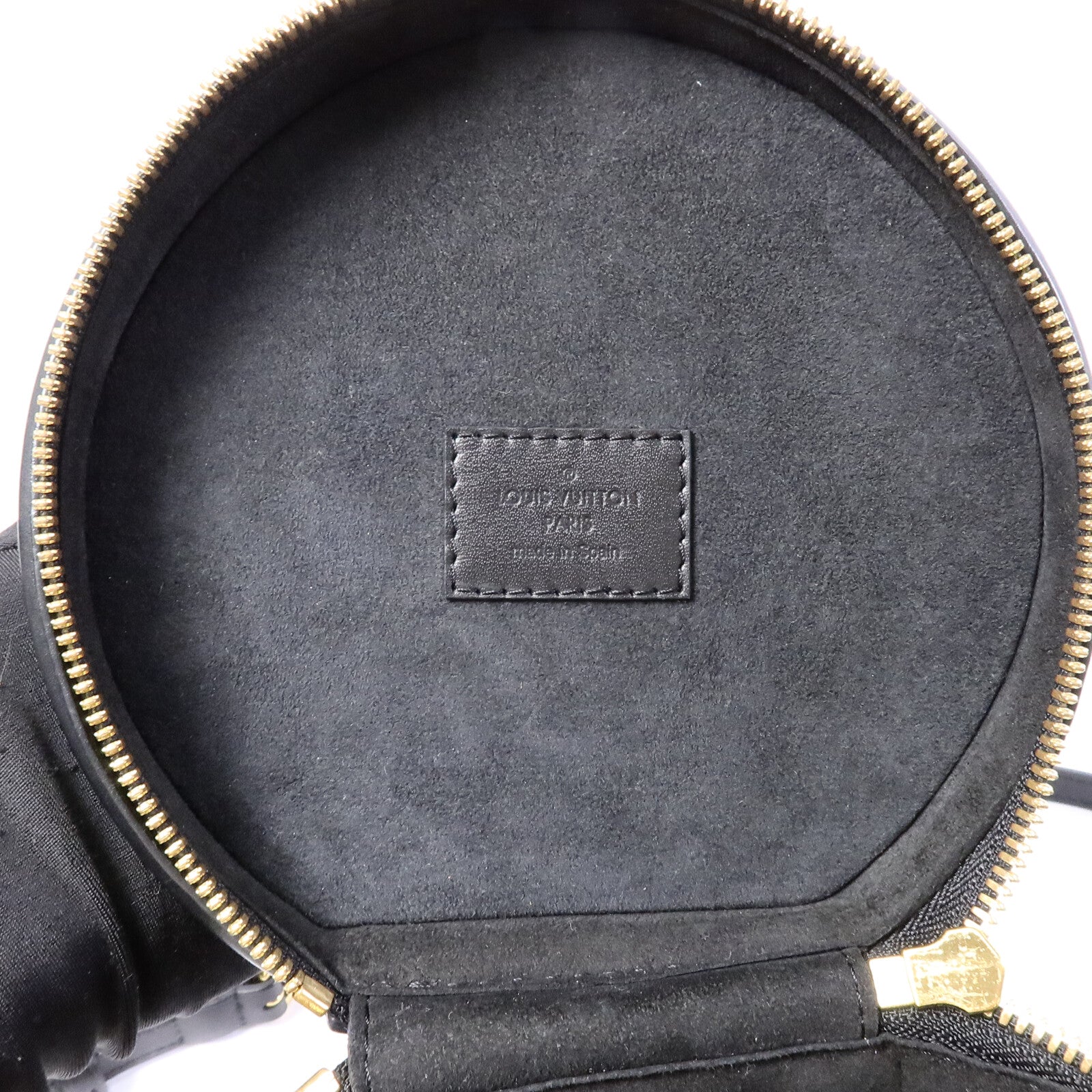 LOUIS VUITTON Monogram Reverse Cannes金扣手挽肩背兩用袋