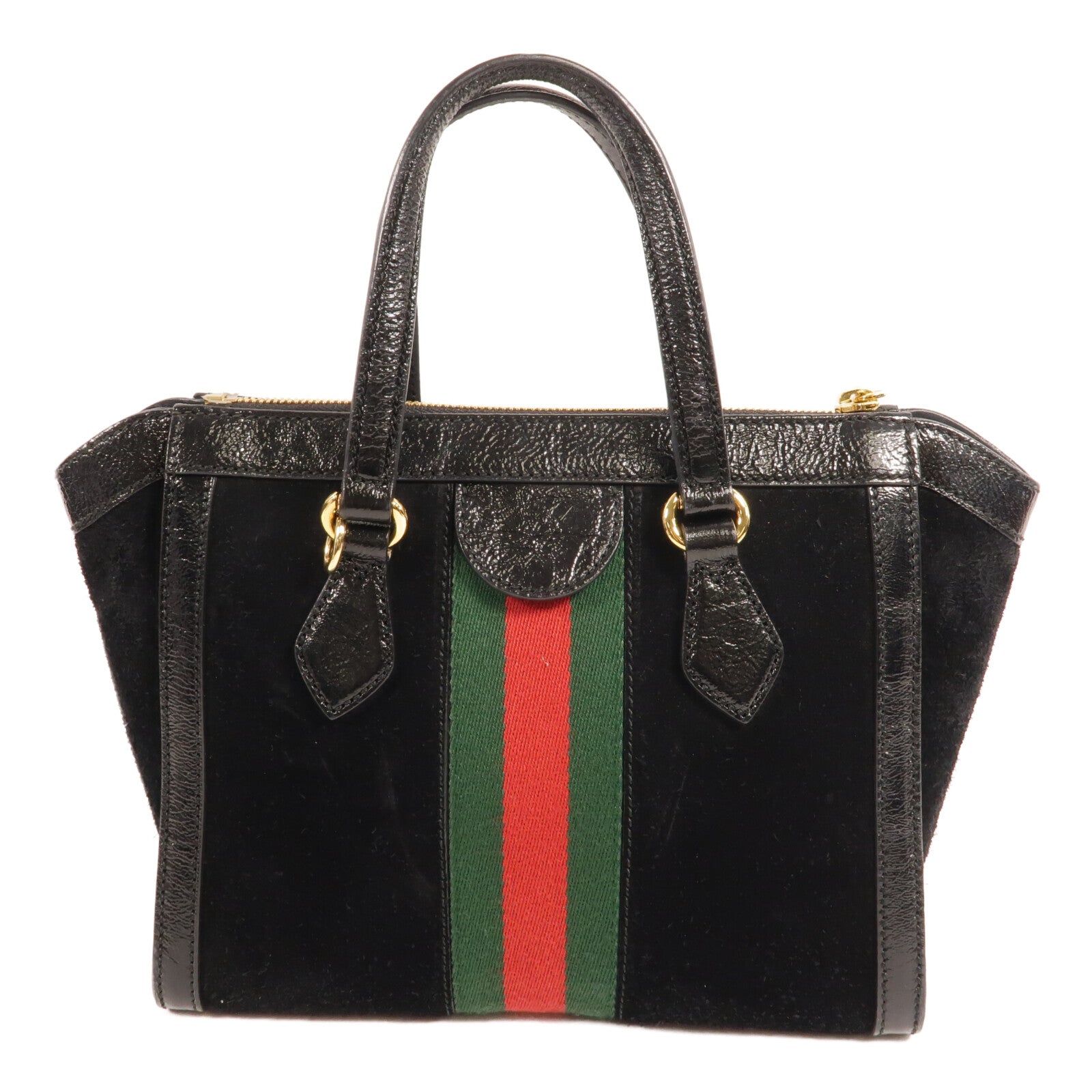 GUCCI 麂皮/牛皮皮革Supreme Ophidia Small Tote Bag手挽肩背兩用袋