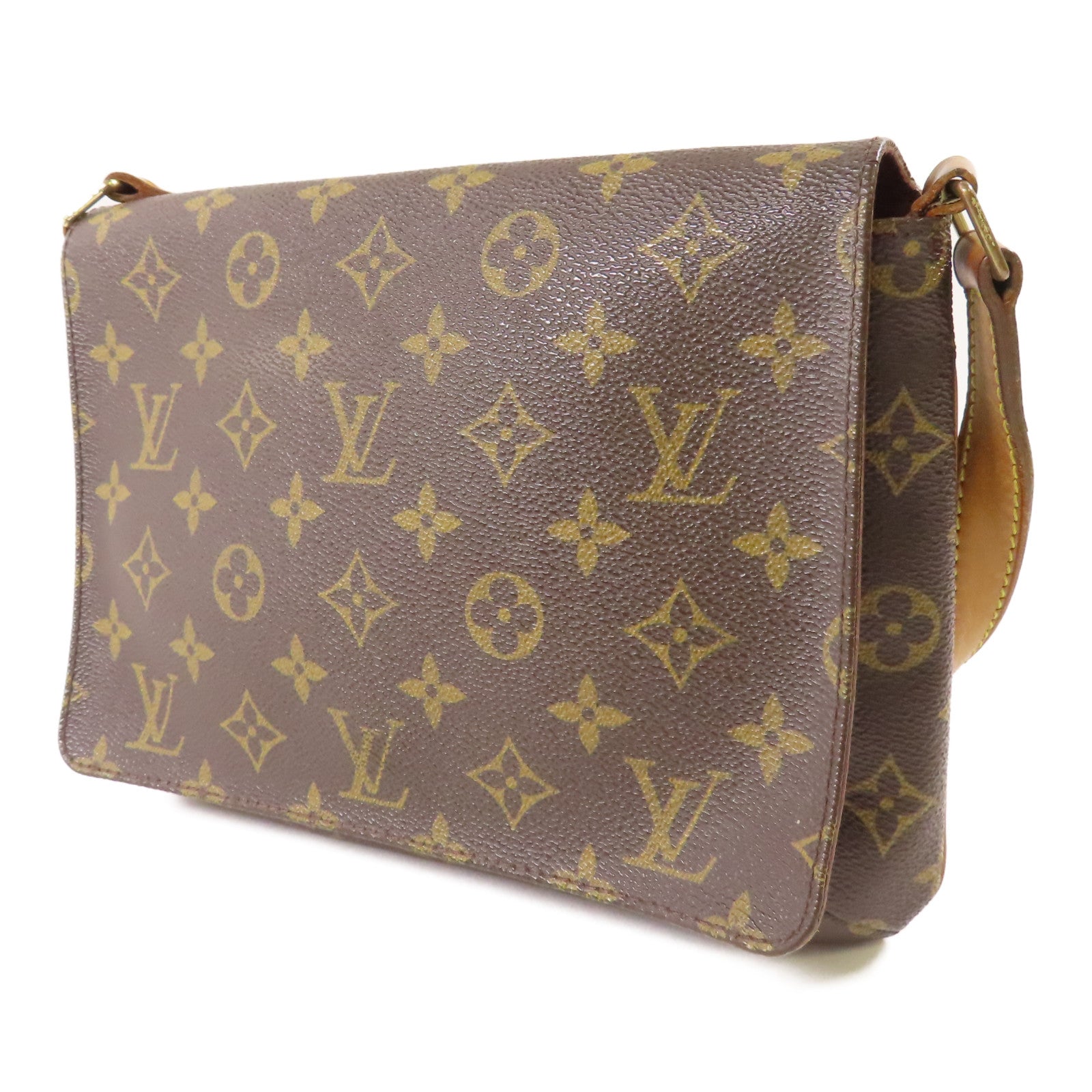 LOUIS VUITTON 【激減優惠】Monogram Musette Tango Short金扣肩背袋