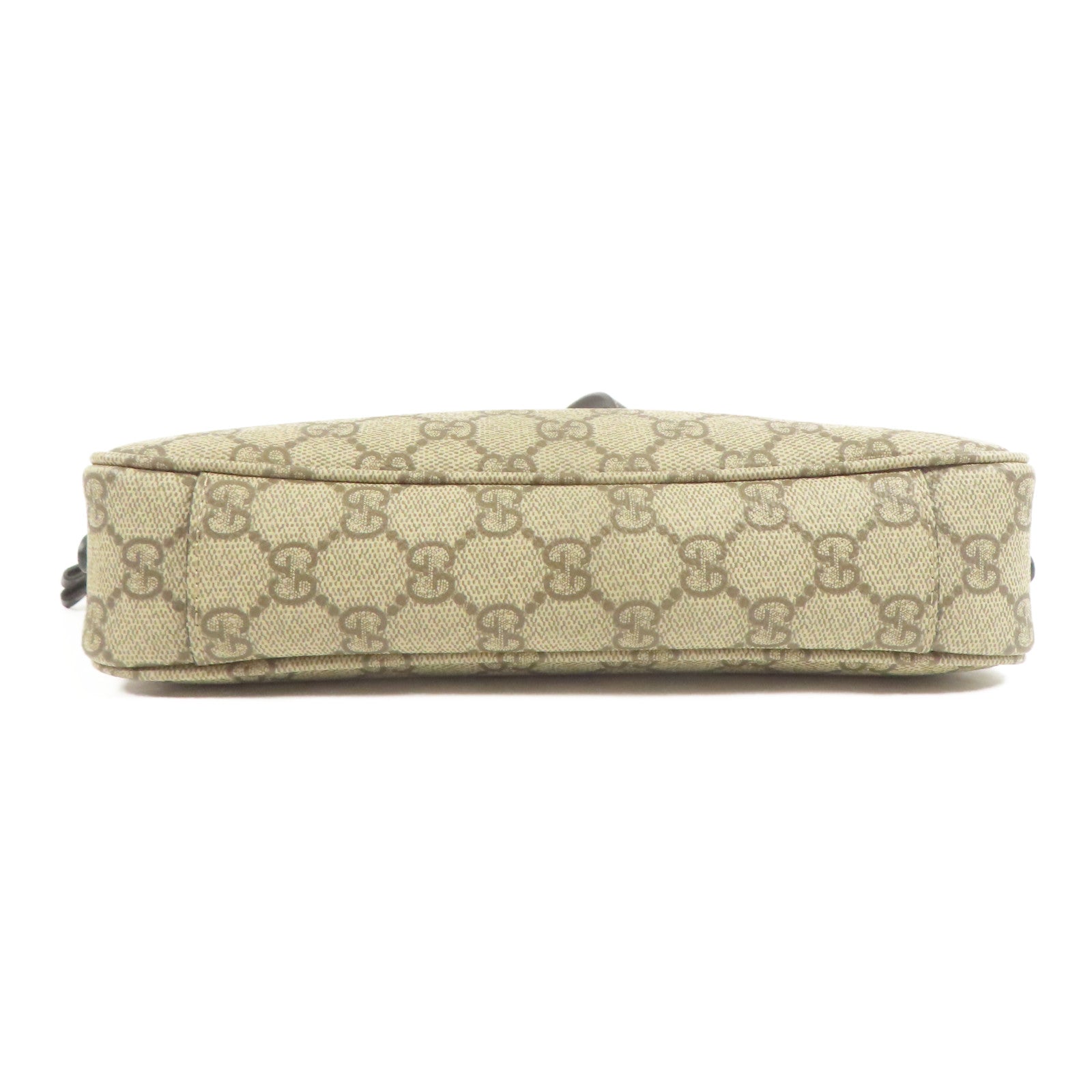 GUCCI 塗層帆布Shoulder Bag金扣手挽肩背兩用袋