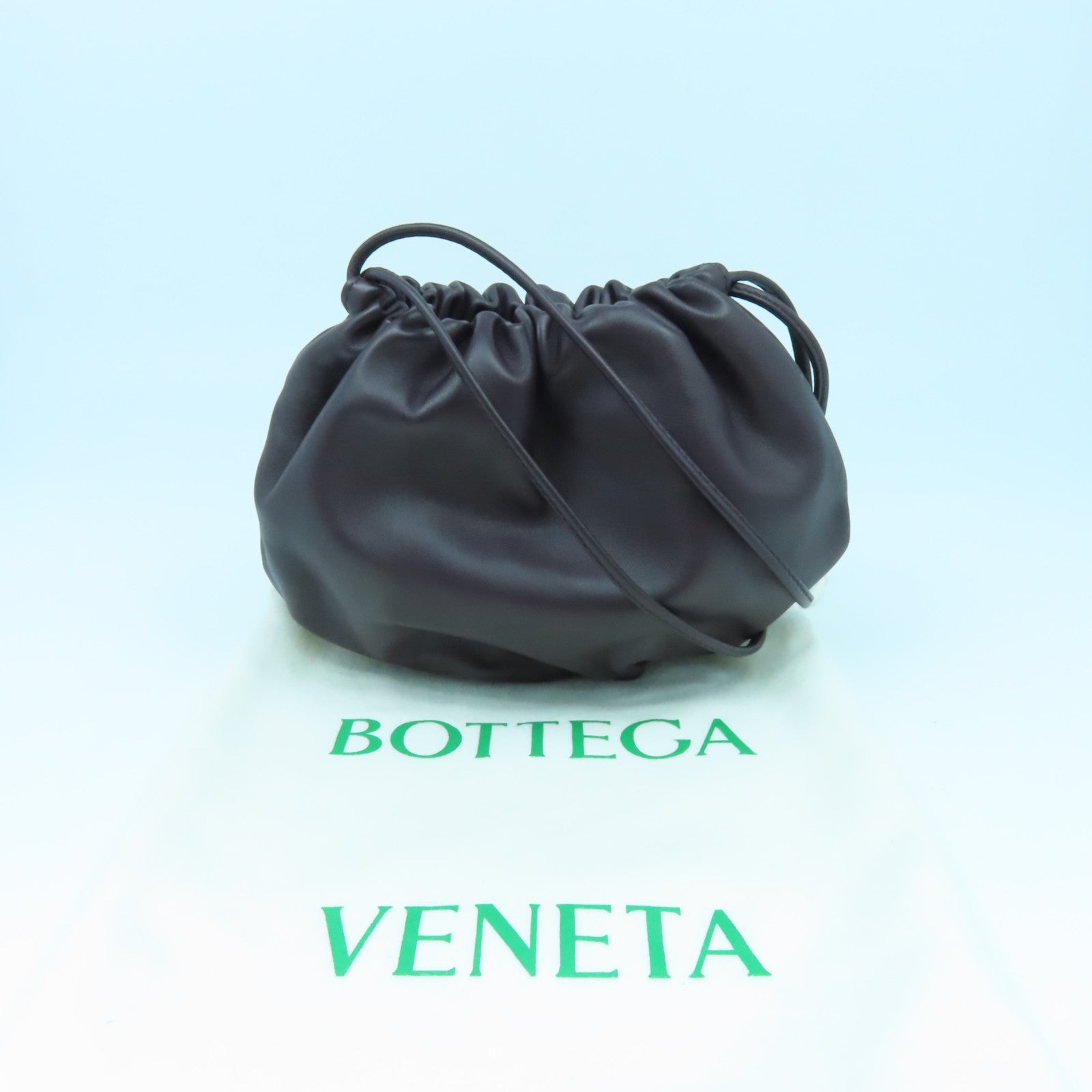 BOTTEGA VENETA 【激減優惠】牛皮皮革Shoulder Bag金扣肩背袋紫色