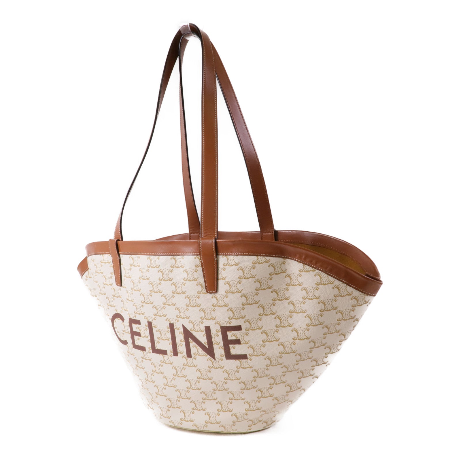 CELINE 塗層帆布Couffin手挽袋