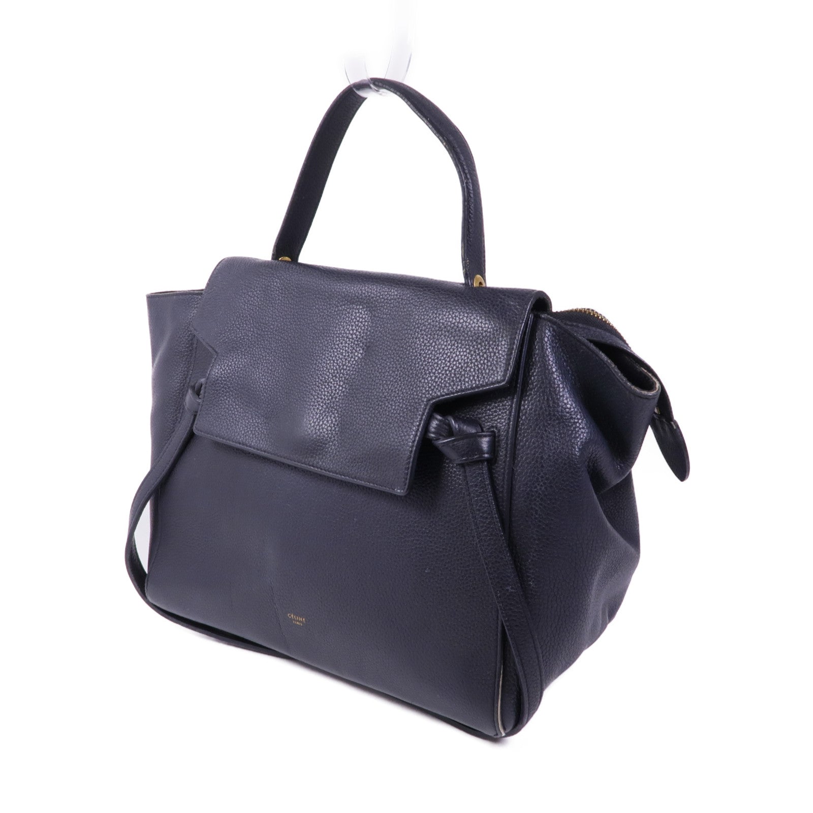 CELINE 牛皮皮革2 way Shoulder Bag金扣手挽肩背兩用袋