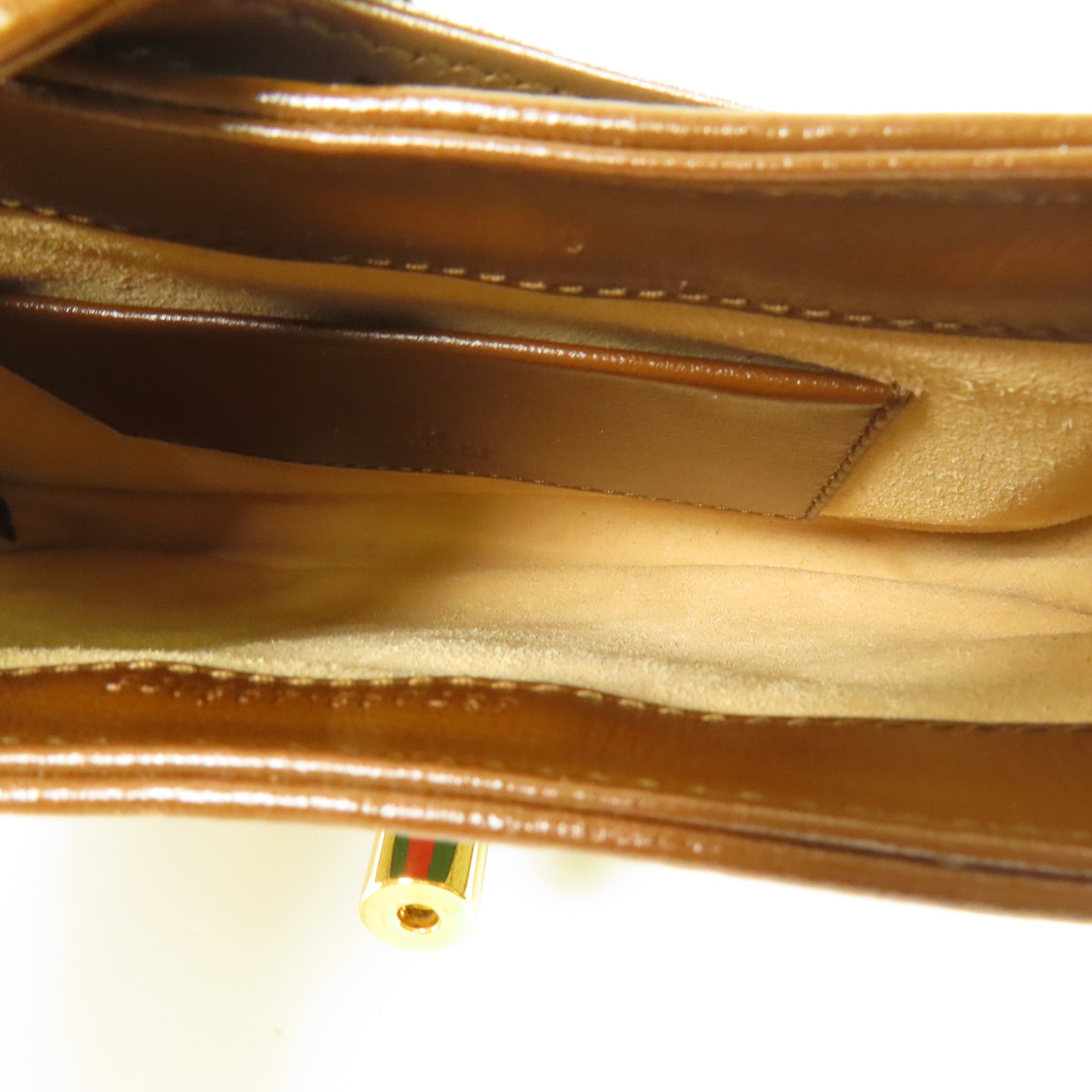 GUCCI 塗層帆布Jackie 1961 Mini金扣肩背袋