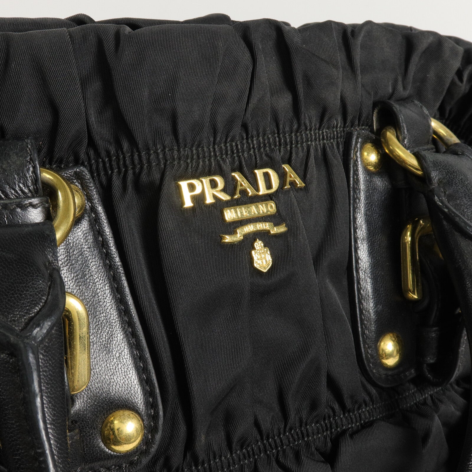 PRADA 尼龍Tessuto Gaufre 2 Way手挽肩背兩用袋