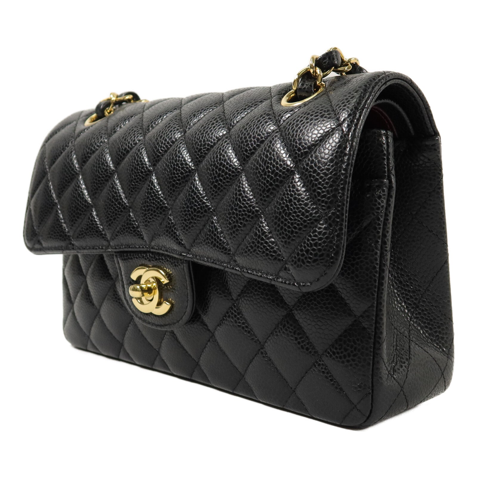 CHANEL 牛皮皮革Classic 23鏈帶肩背袋
