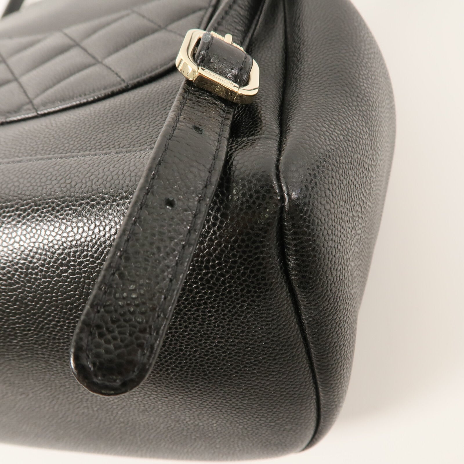 CHANEL 牛皮皮革Business Affinity Backpack鏈帶背包