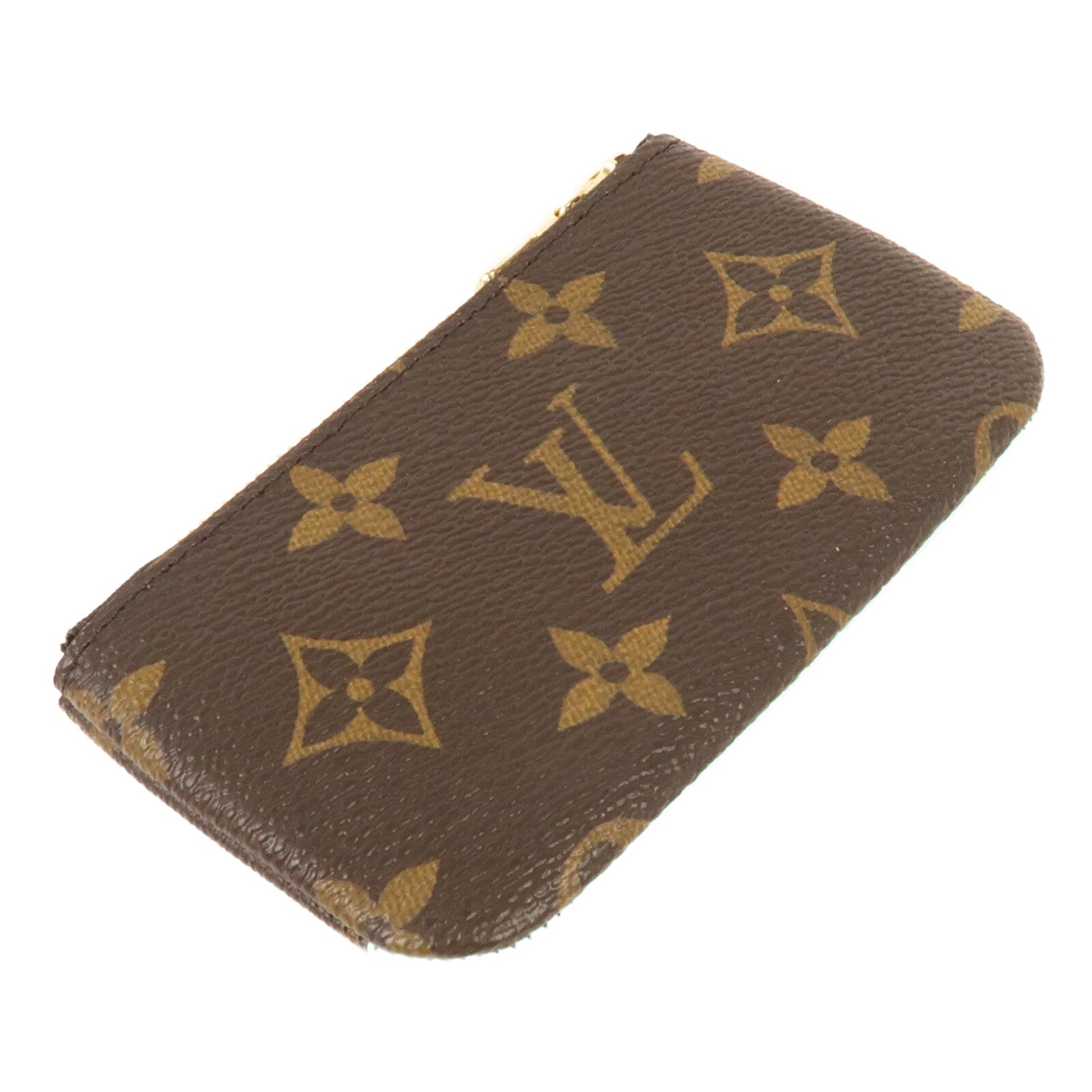 LOUIS VUITTON Monogram Key Pouch金扣零錢包