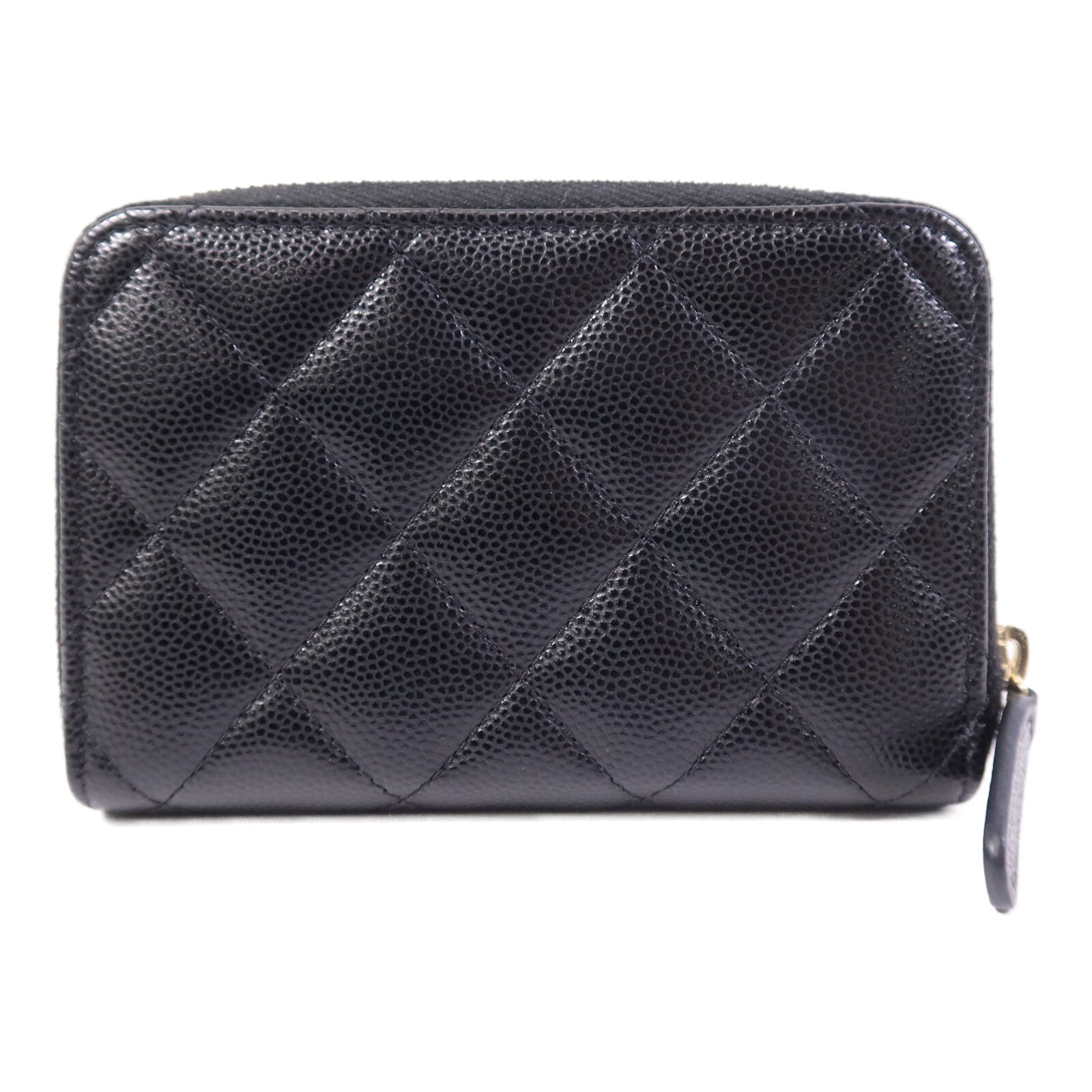 CHANEL 牛皮皮革Card Case金扣卡片套