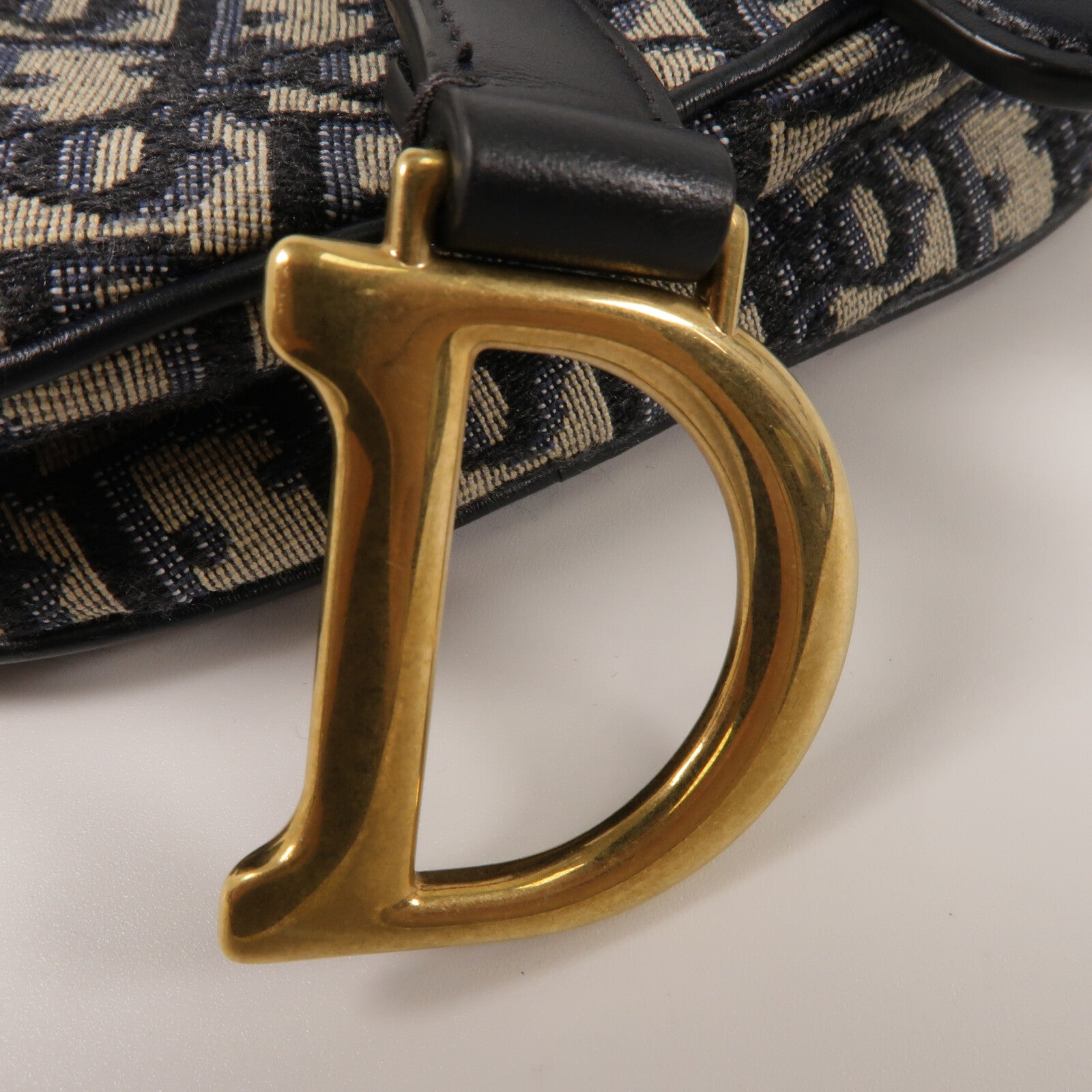 Dior 帆布Saddle Mini肩背袋