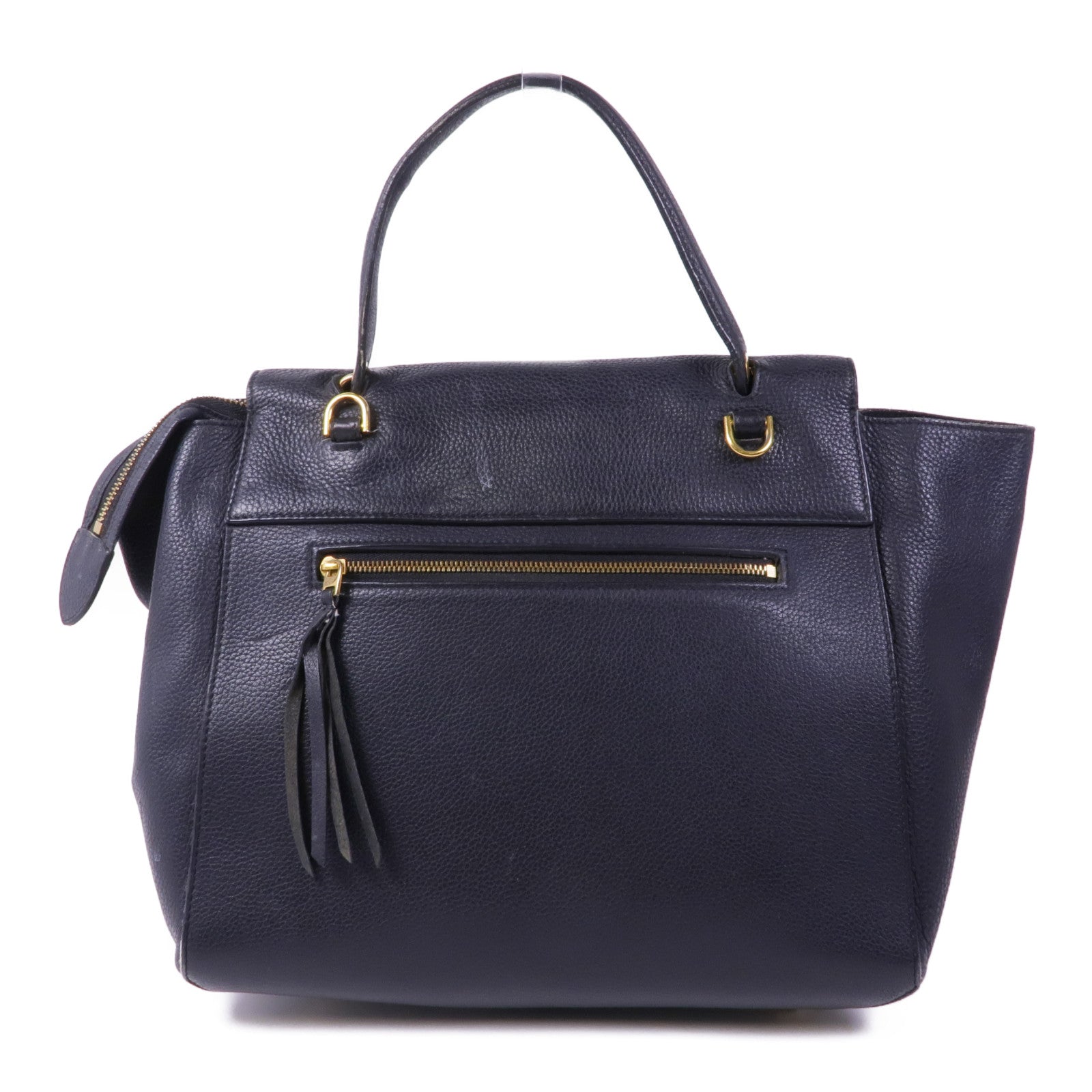 CELINE 牛皮皮革2 way Shoulder Bag金扣手挽肩背兩用袋