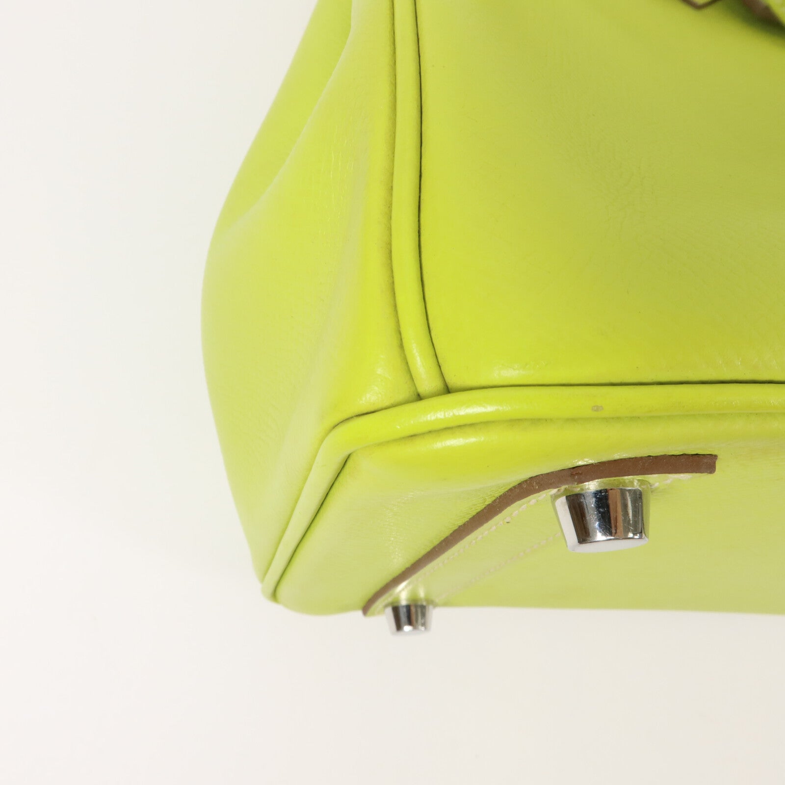 HERMES Epsom皮革Birkin 30 Candy手挽袋Kiwi