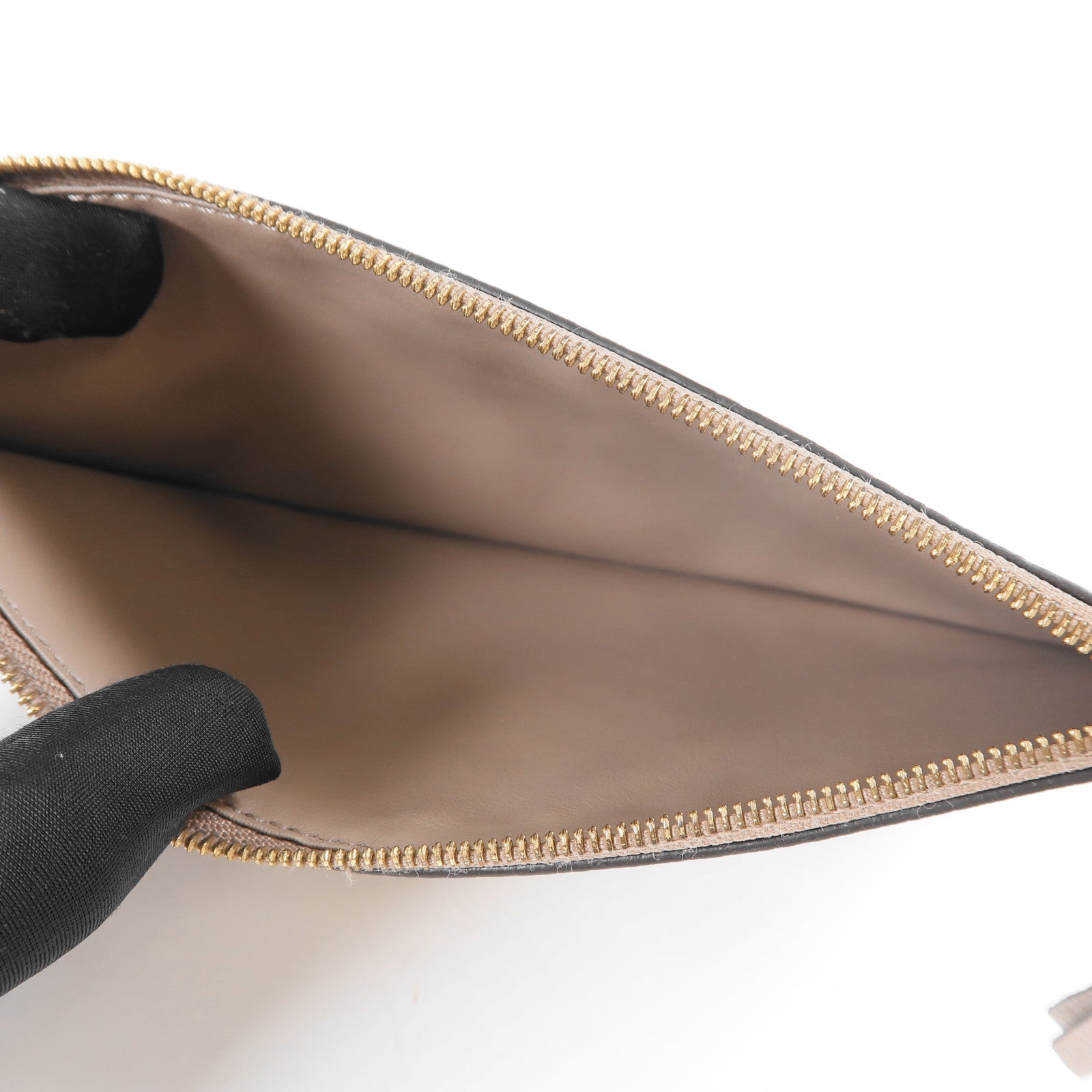 LOUIS VUITTON Monogram Empreinte Felicie Pochette金扣鏈帶肩背袋