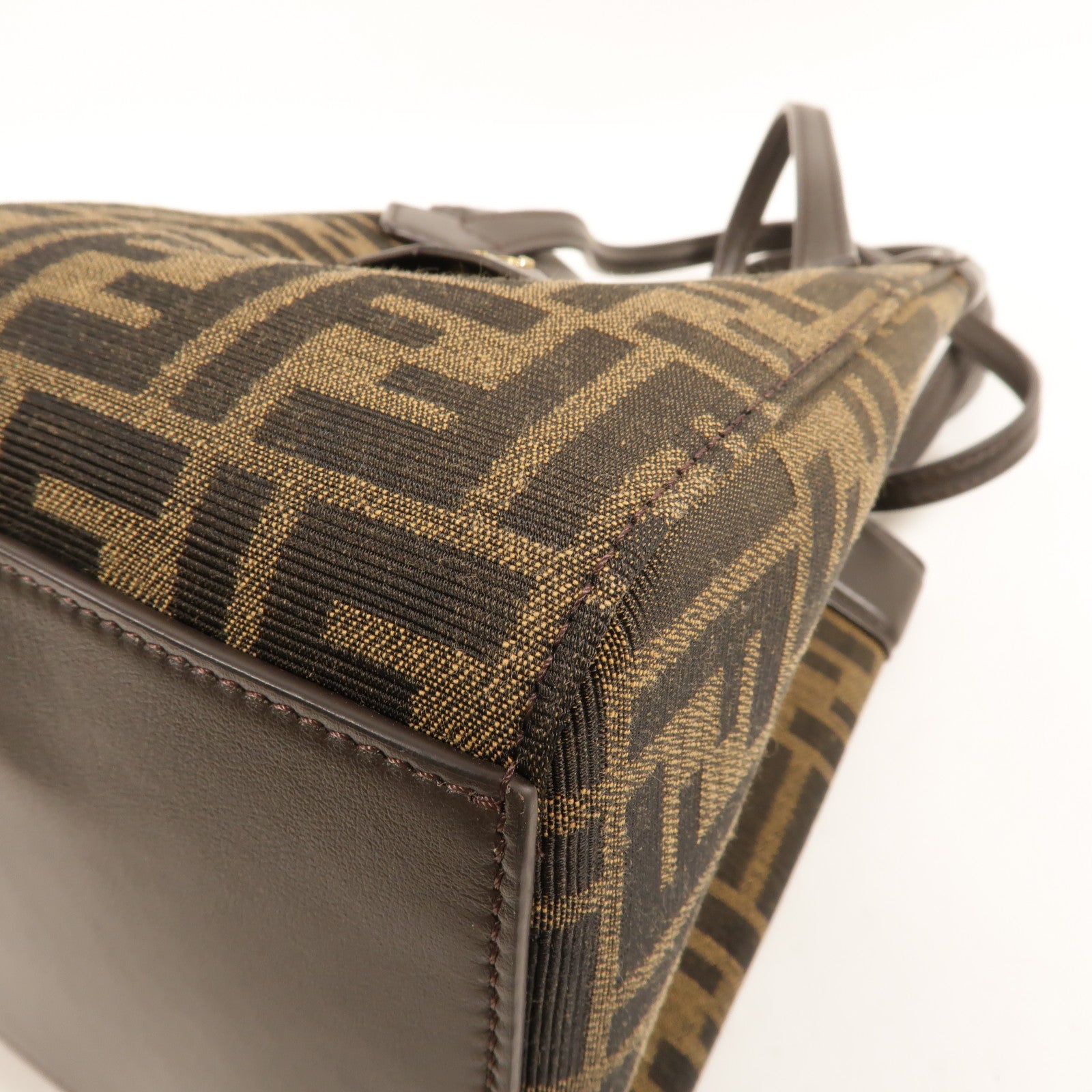 FENDI 帆布Origami Mini FF肩背袋