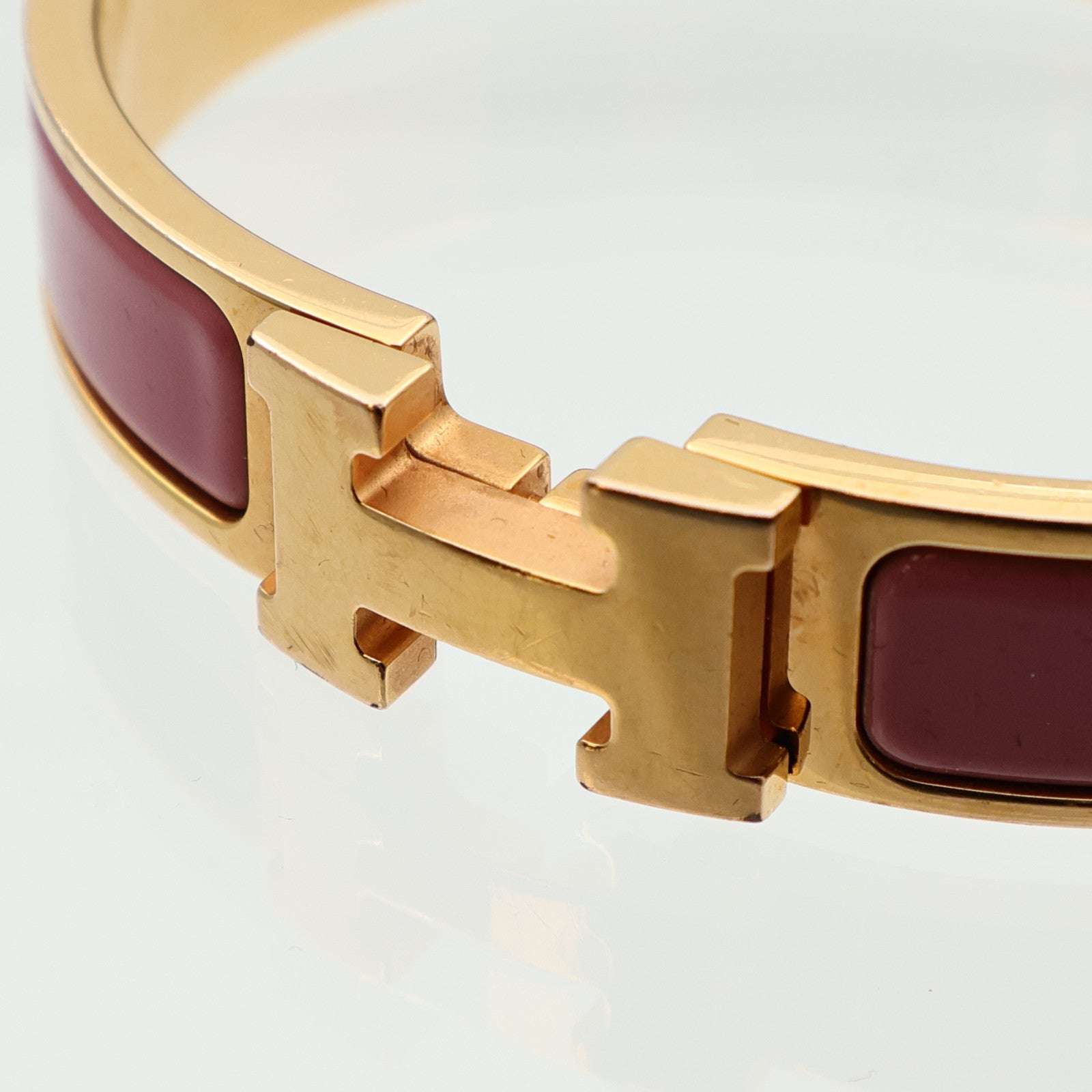 HERMES 金屬/琺瑯Clic H手鐲