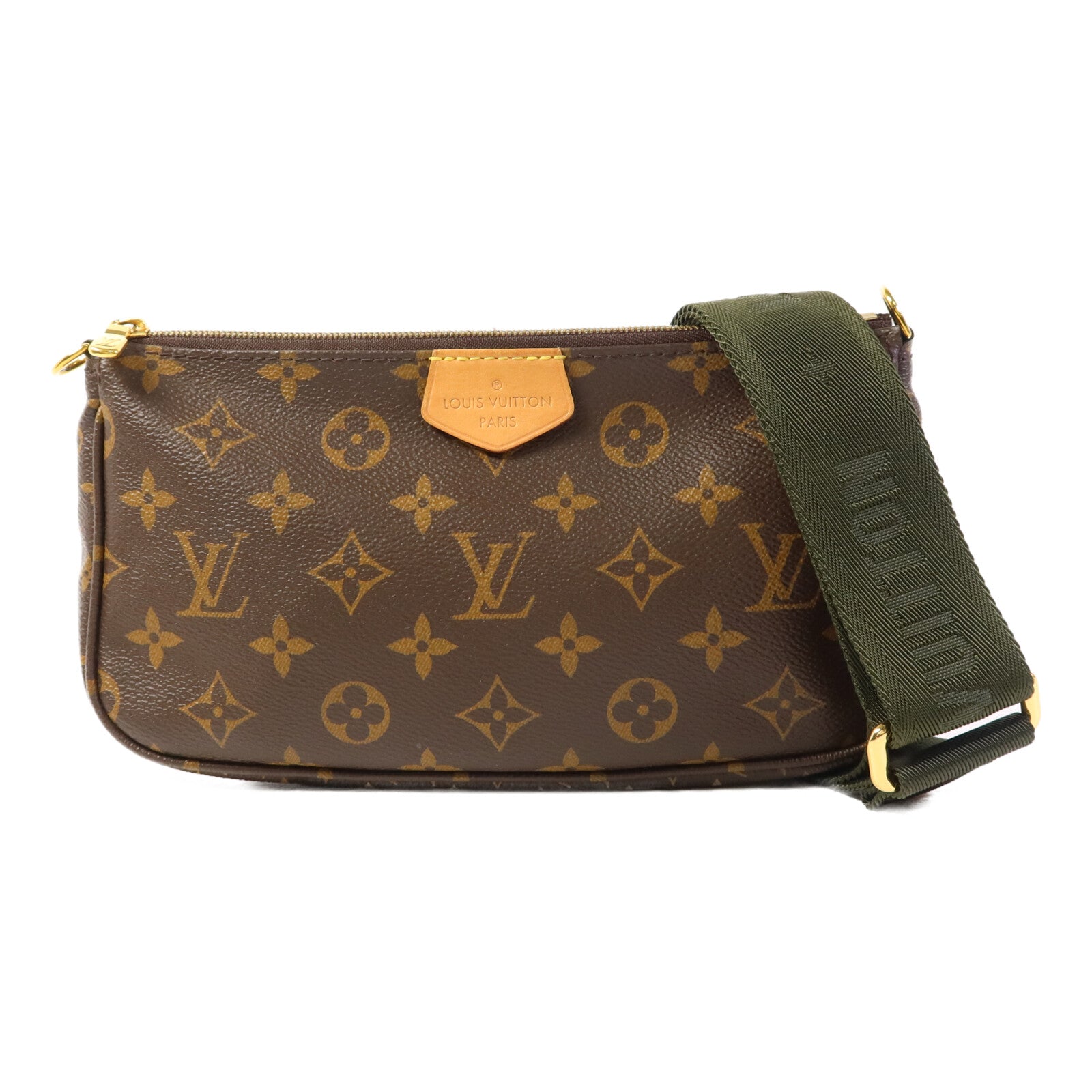 LOUIS VUITTON Monogram Multi Pochette Accessoires金扣肩背袋