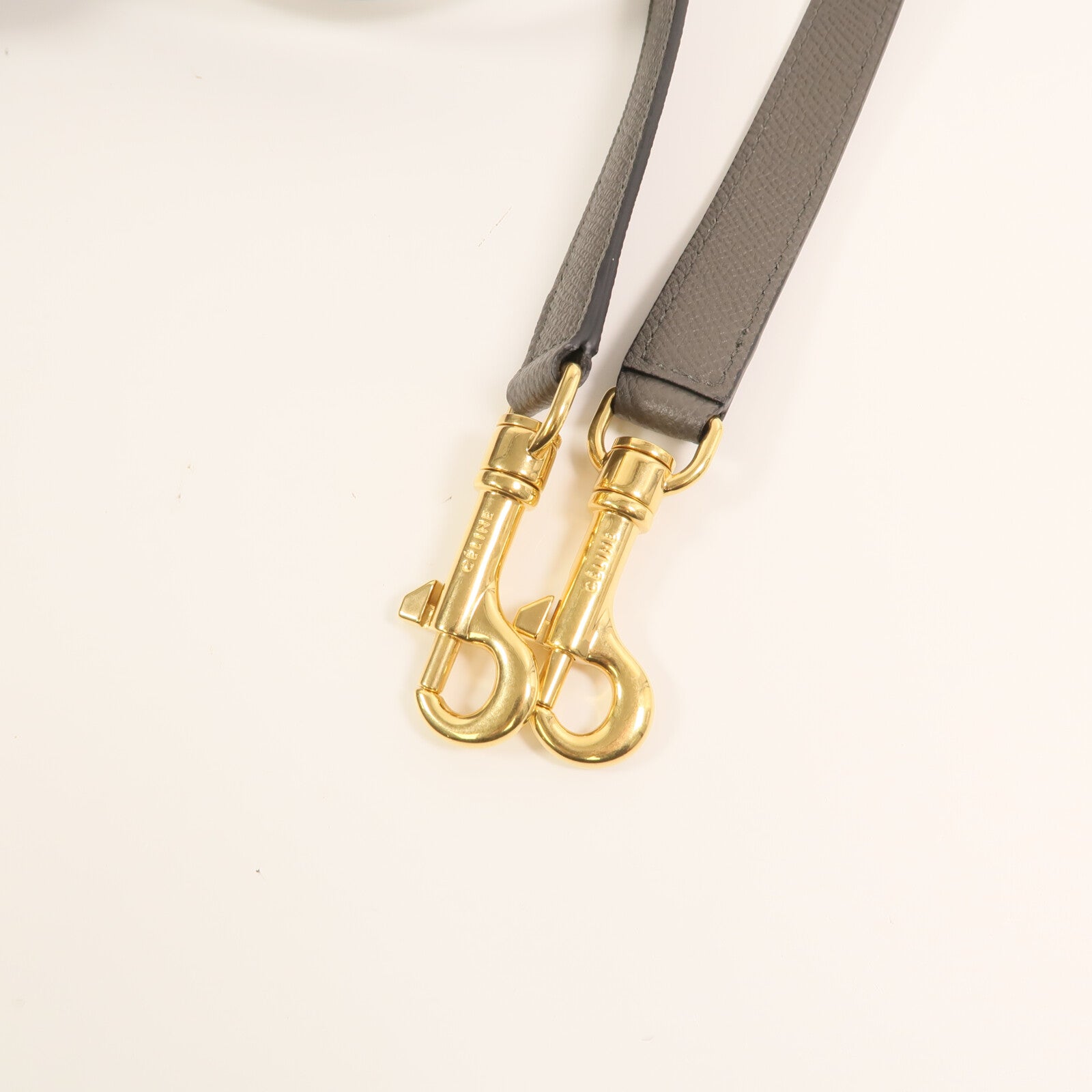 CELINE 牛皮皮革Belt Bag金扣手挽肩背兩用袋