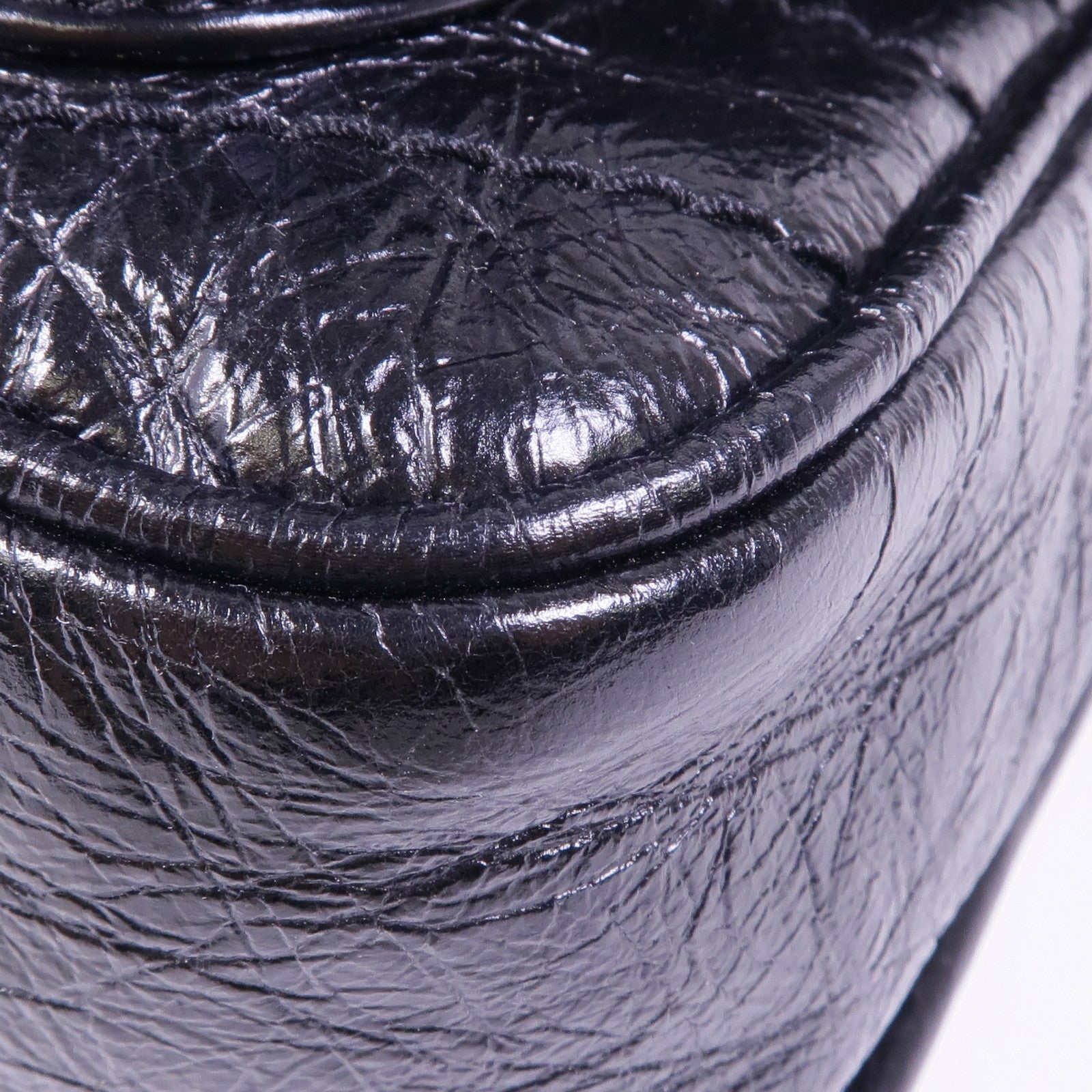 YVES SAINT LAURENT 牛皮皮革Niki Baby銀扣鏈帶肩背袋