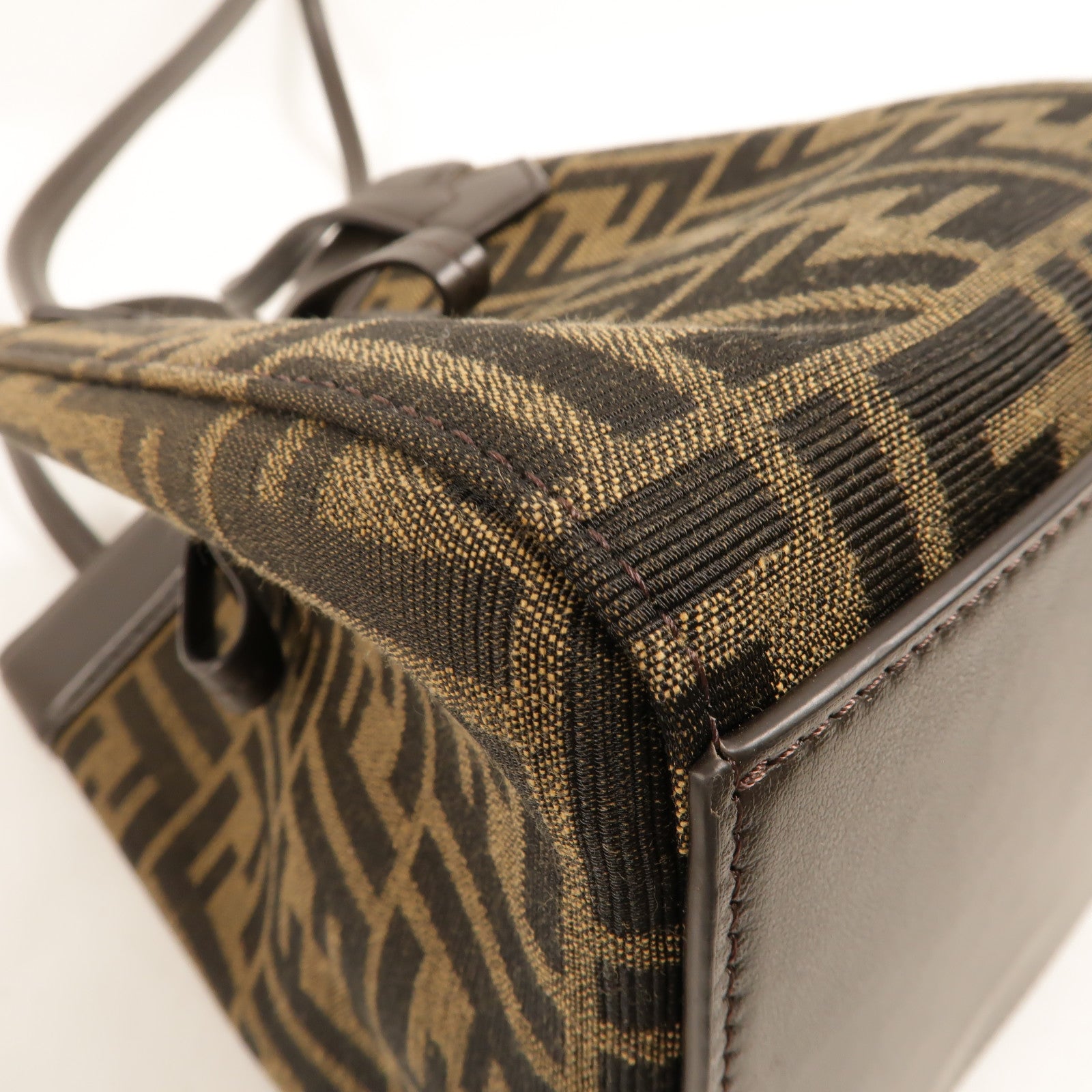 FENDI 帆布Origami Mini FF肩背袋