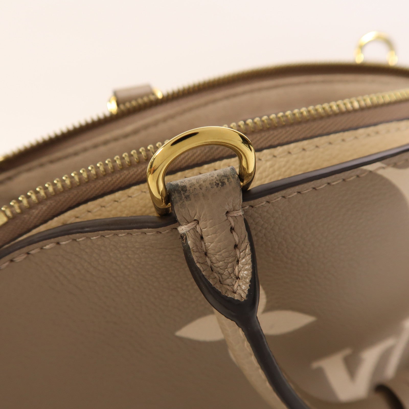 LOUIS VUITTON Monogram Empreinte Petit Palais金扣手挽肩背兩用袋