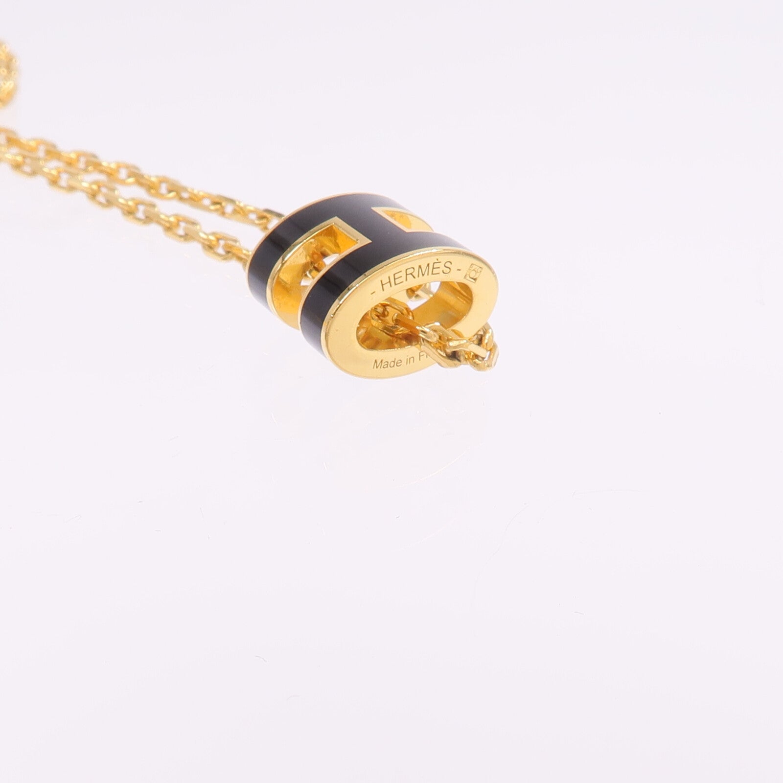 HERMES 金屬Mini Pop H項鍊