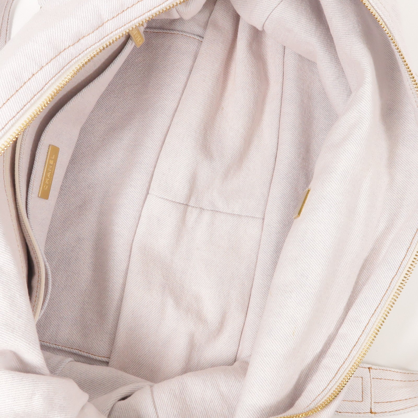 CHANEL CC GHW Tote Bag Canvas Pink / Yellow