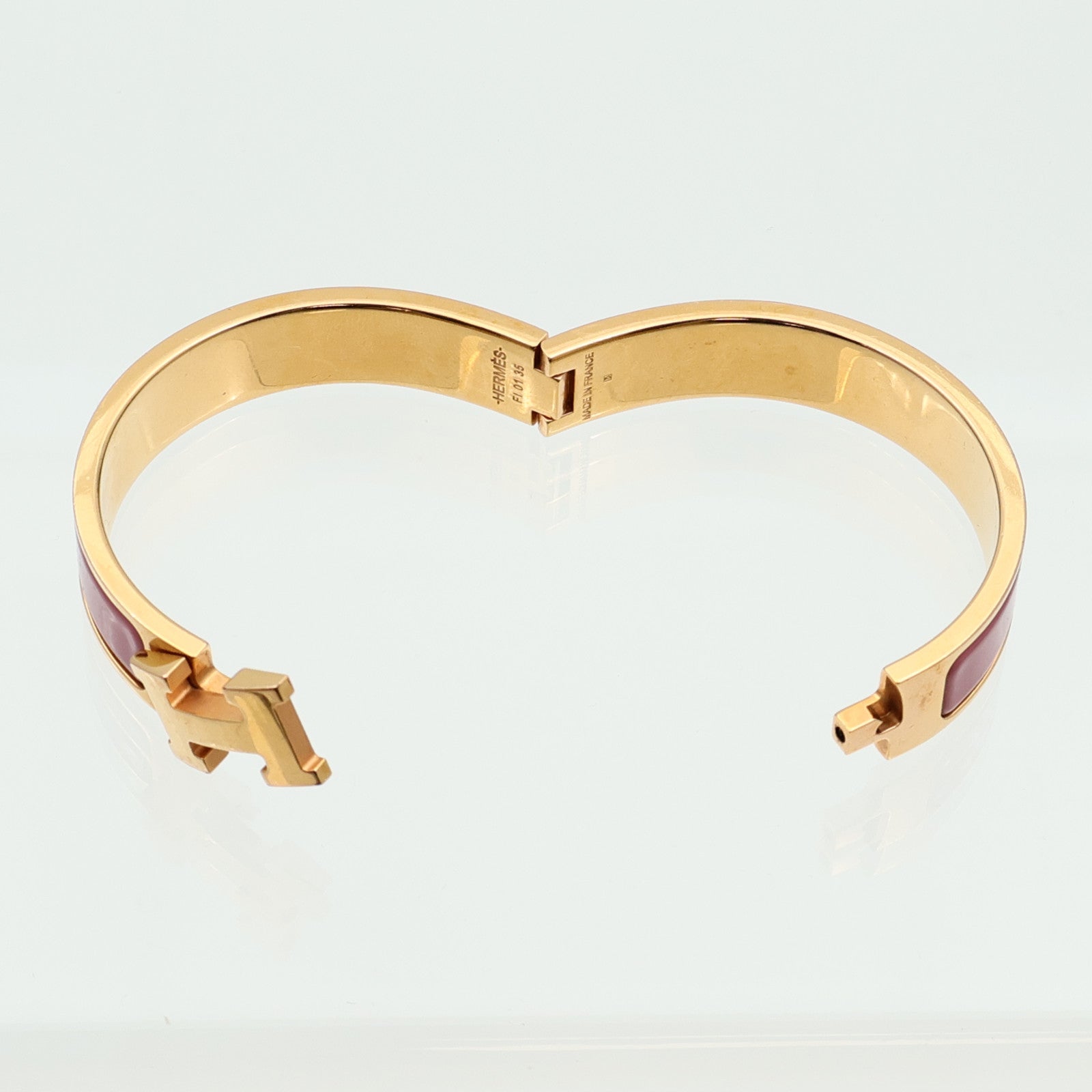 HERMES 金屬/琺瑯Clic H手鐲