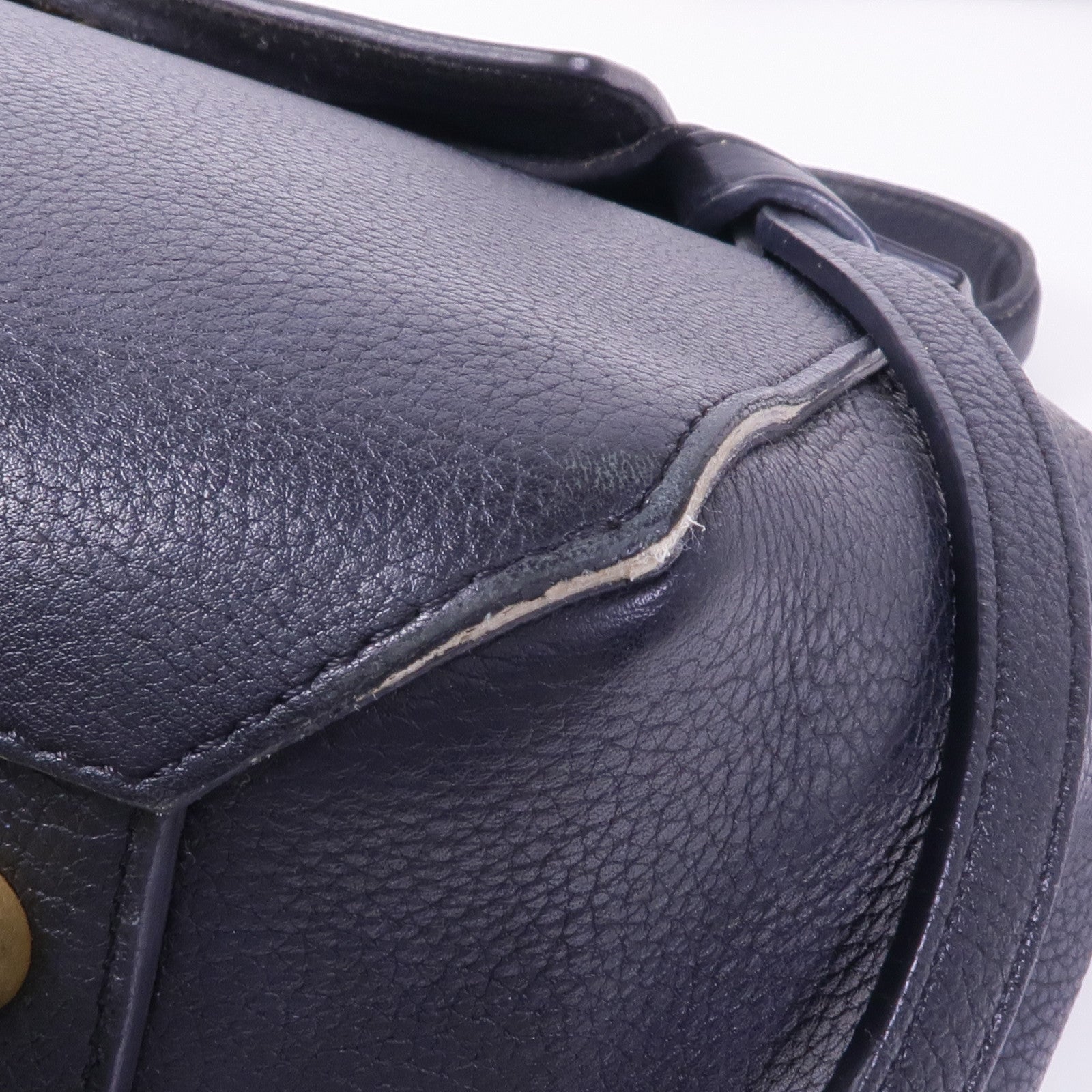CELINE 牛皮皮革2 way Shoulder Bag金扣手挽肩背兩用袋