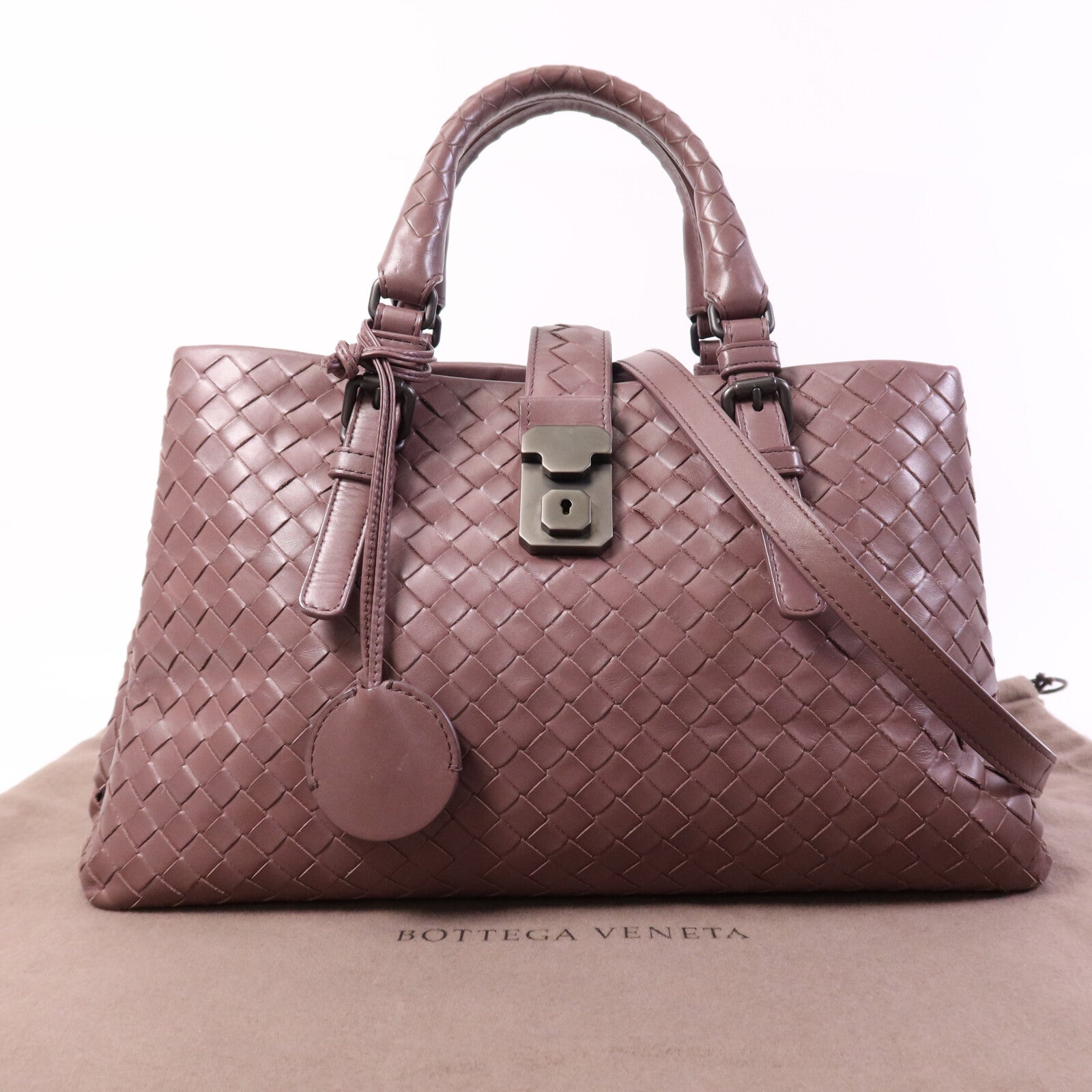 BOTTEGA VENETA 羊皮皮革Shoulder Bag手挽肩背兩用袋