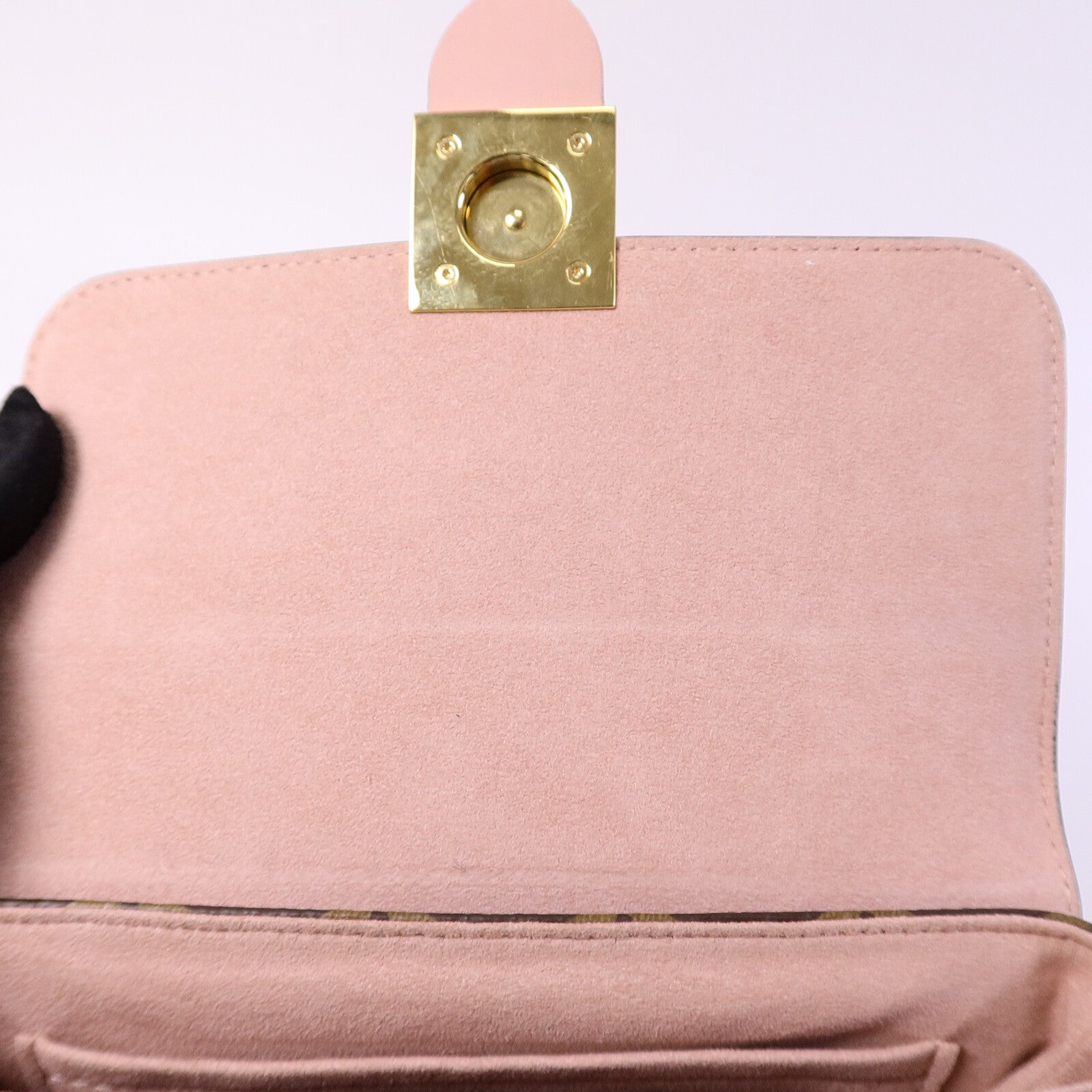 LOUIS VUITTON Monogram Locky BB金扣手挽肩背兩用袋