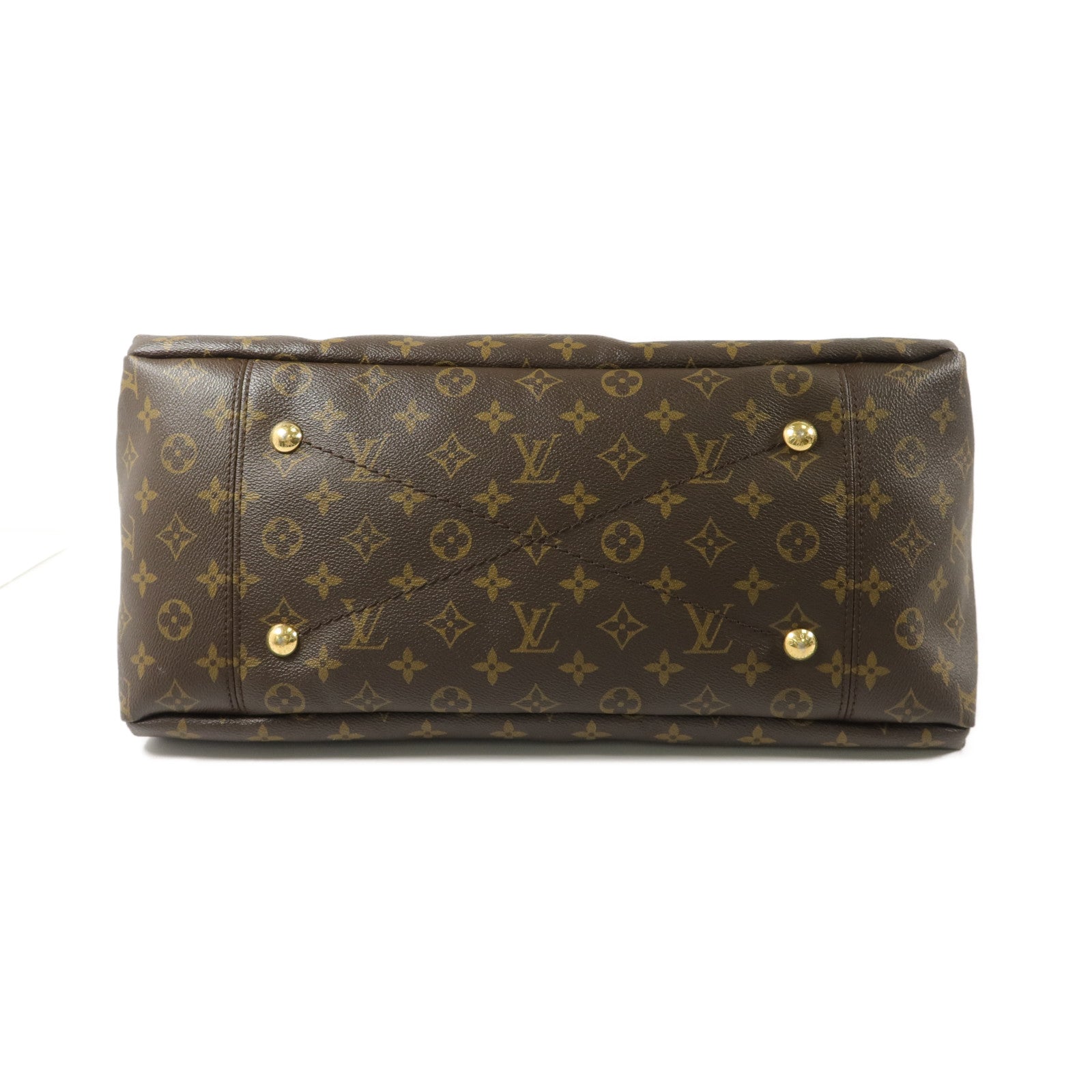 LOUIS VUITTON Monogram Artsy MM金扣肩背袋