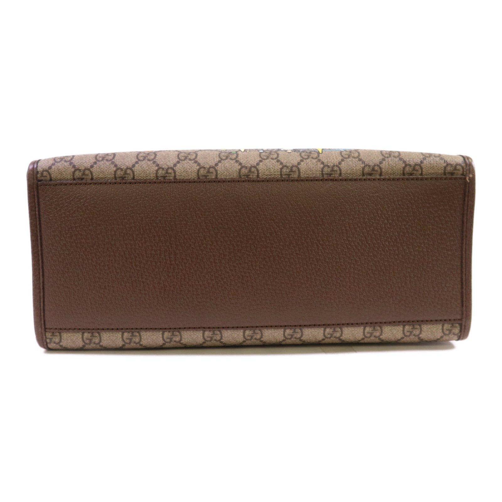GUCCI 塗層帆布Disney GG Supreme金扣手挽肩背兩用袋