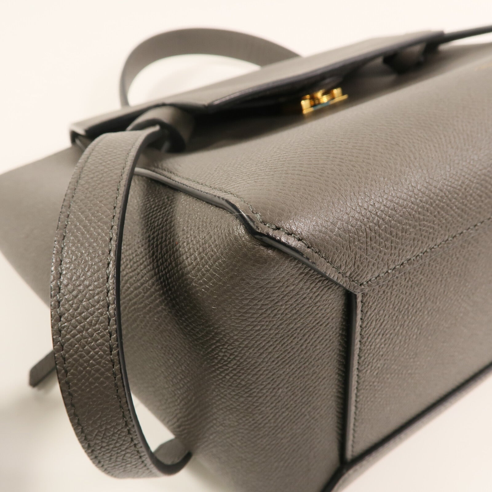 CELINE 牛皮皮革Belt Bag金扣手挽肩背兩用袋