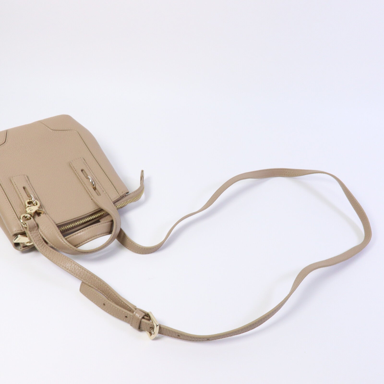 Furla 牛皮皮革2 Way Bag手挽肩背兩用袋