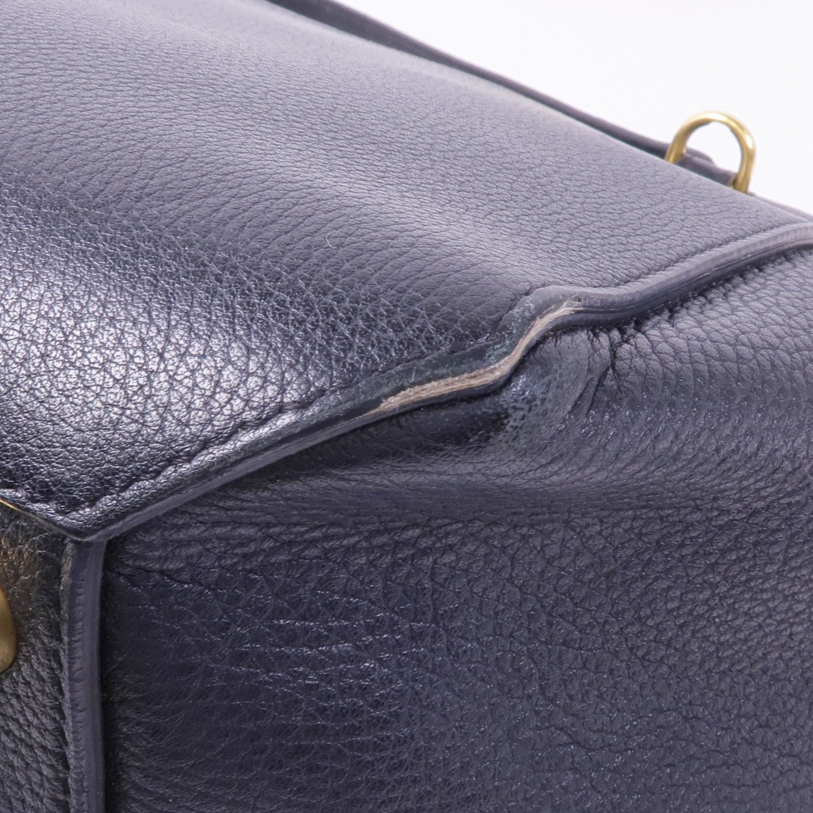 CELINE 牛皮皮革2 way Shoulder Bag金扣手挽肩背兩用袋