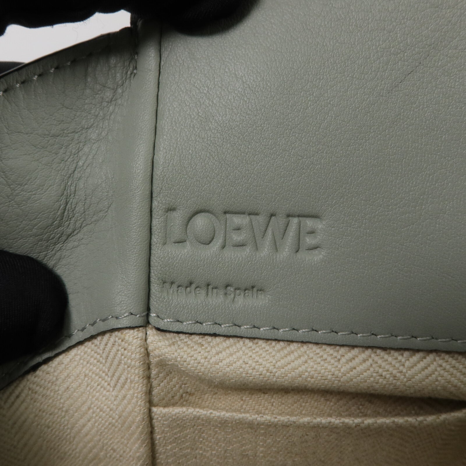 LOEWE 牛皮皮革Hammock Mini手挽肩背兩用袋