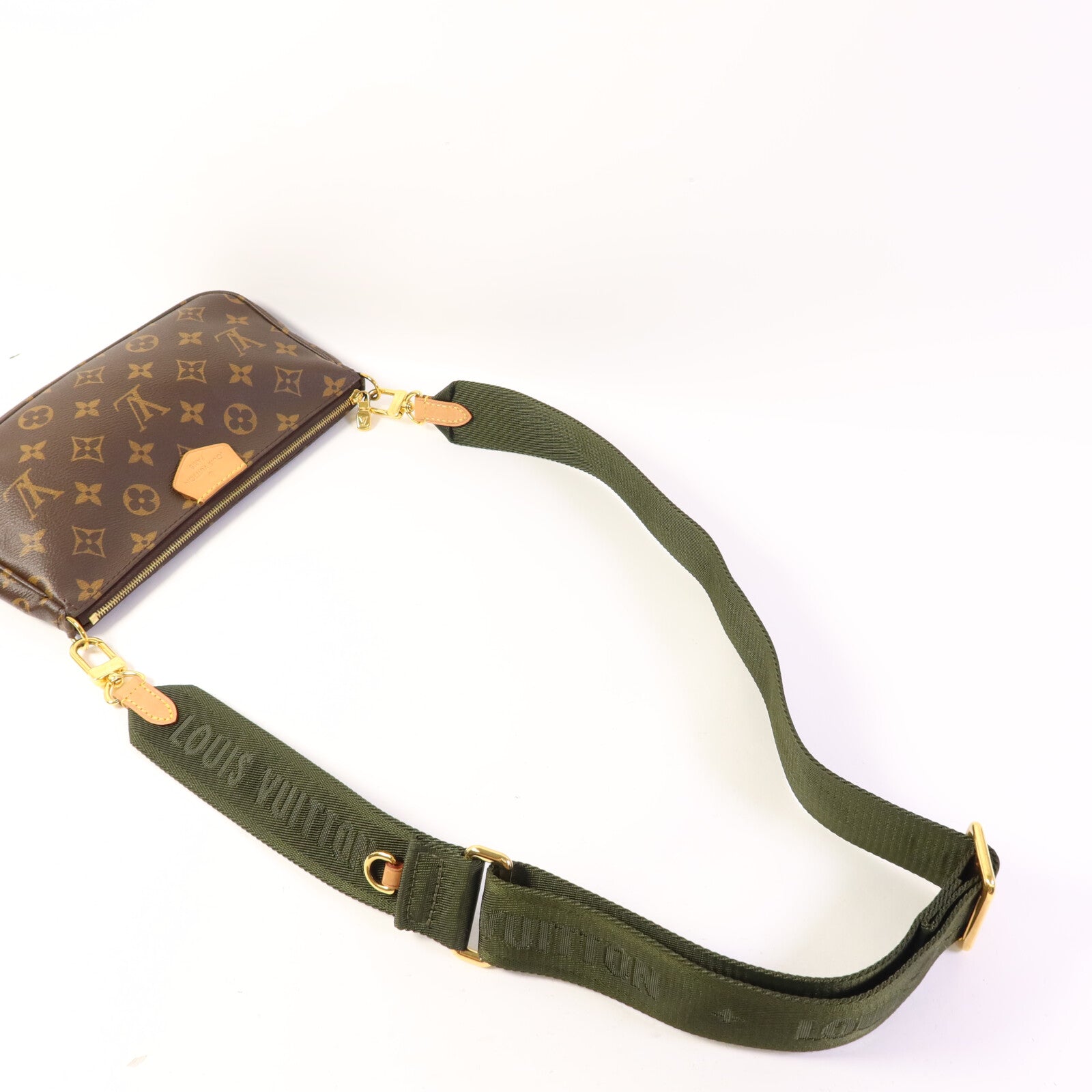 LOUIS VUITTON Monogram Multi Pochette Accessoires金扣肩背袋