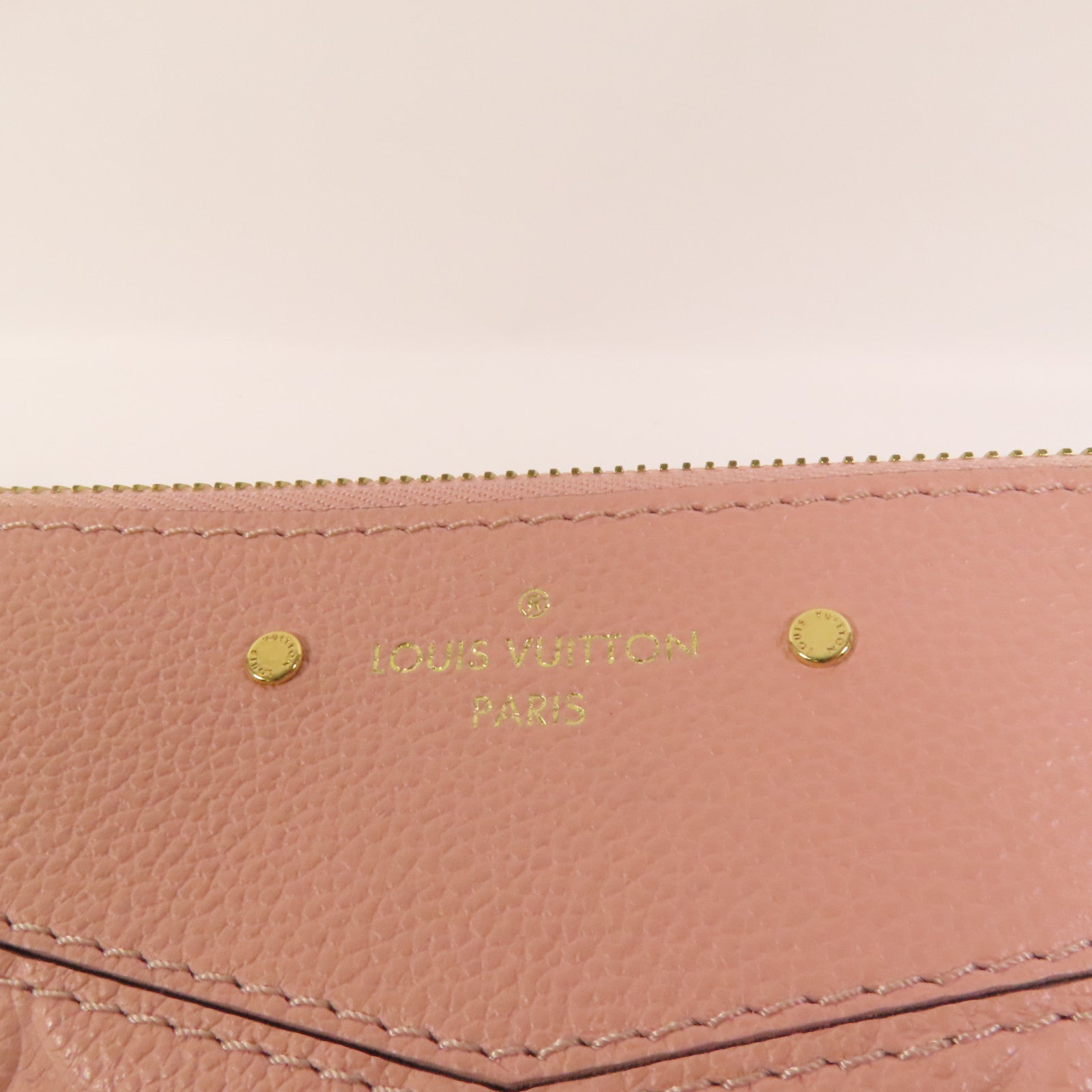LOUIS VUITTON Monogram Empreinte Daily Pouch金扣手拿包