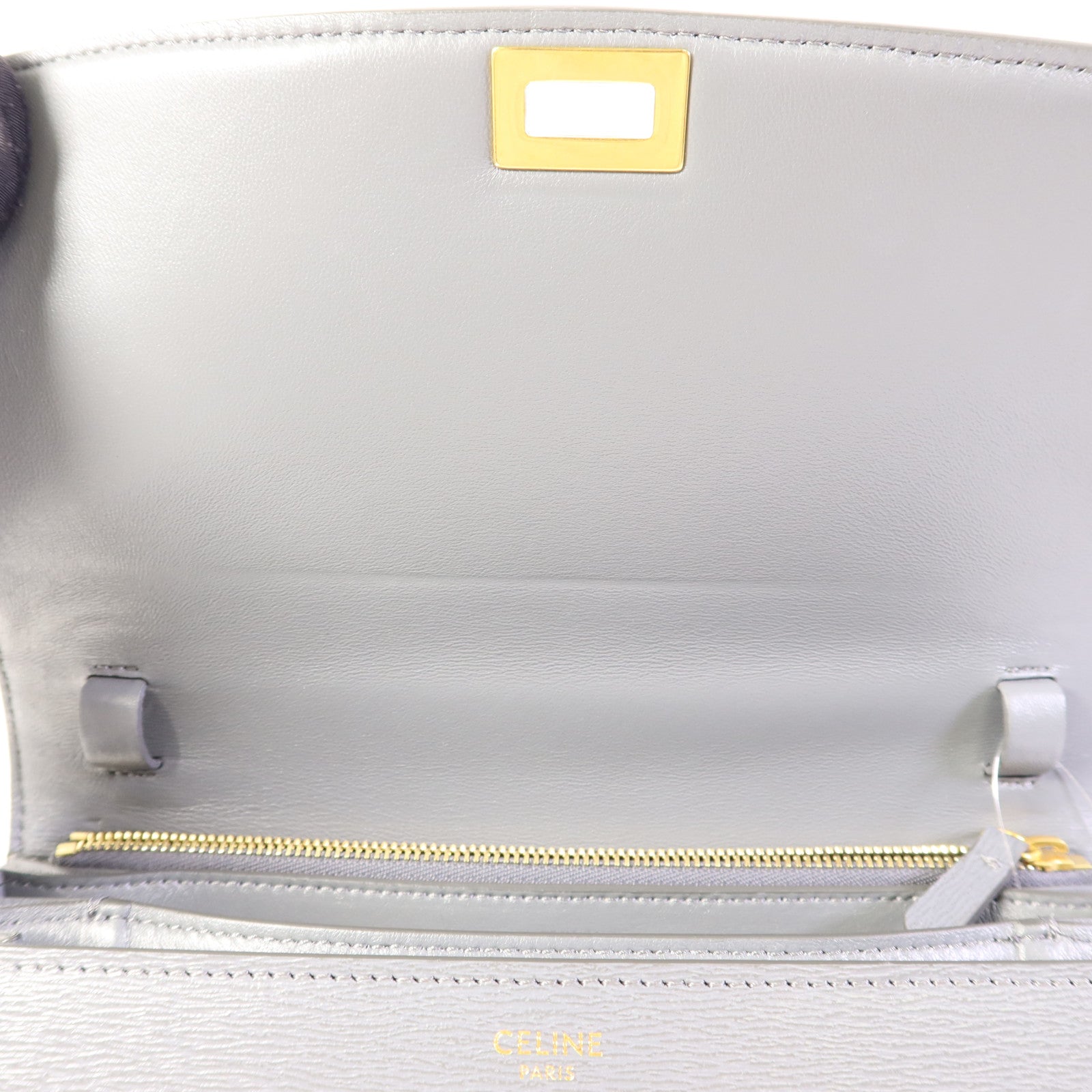 CELINE 【激減優惠】牛皮皮革Classic Box金扣肩背袋