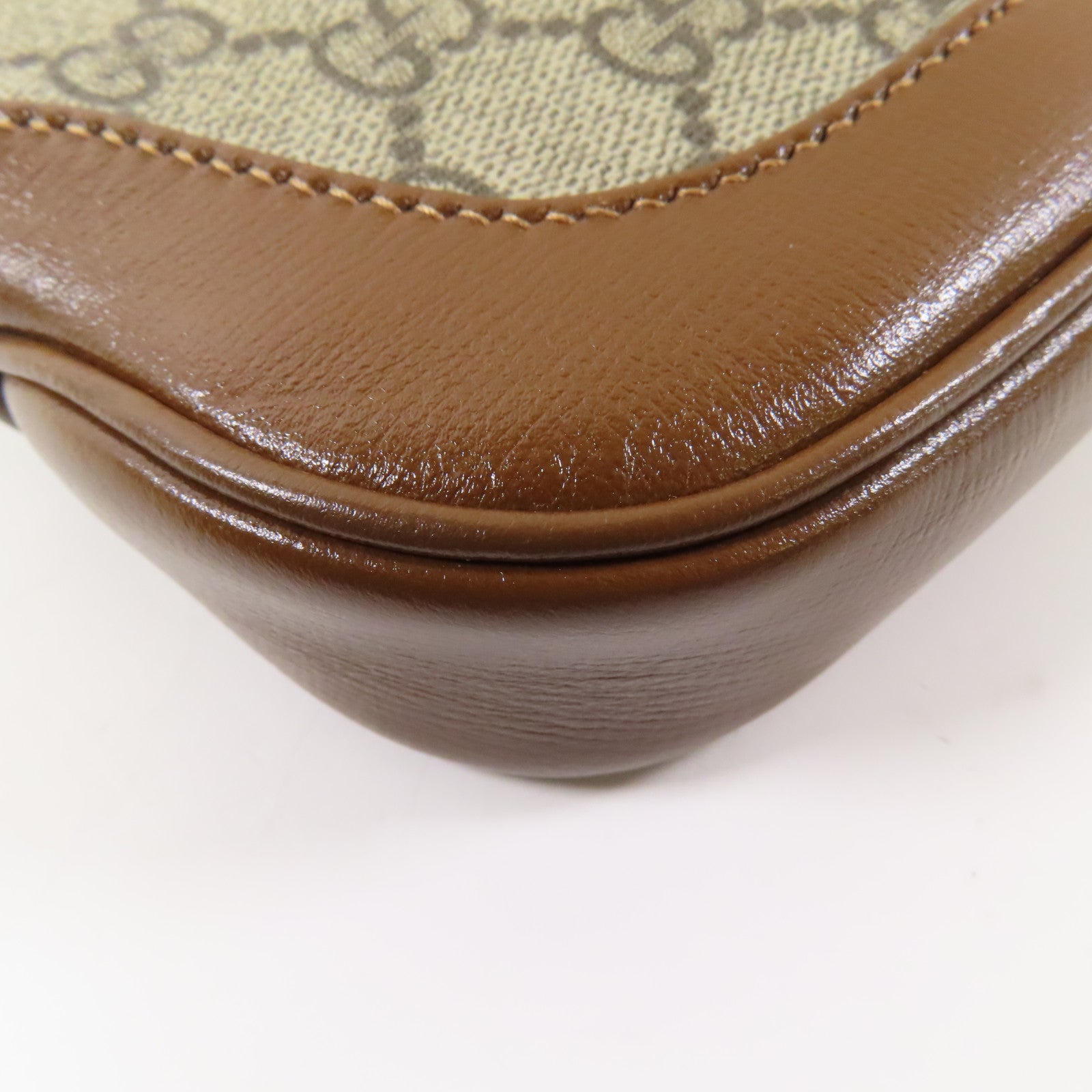 GUCCI 塗層帆布Jackie 1961 Mini金扣肩背袋
