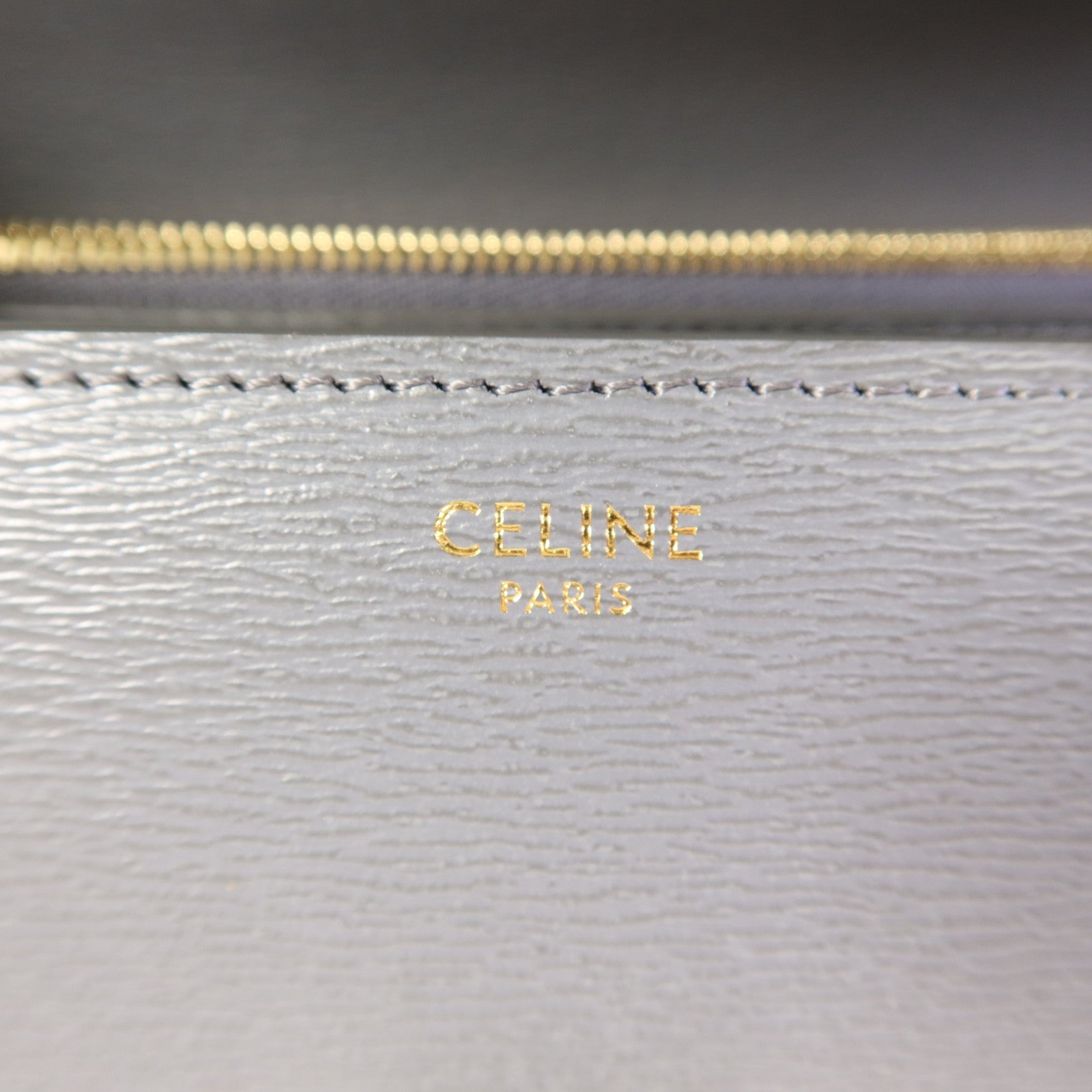 CELINE 【激減優惠】牛皮皮革Classic Box金扣肩背袋