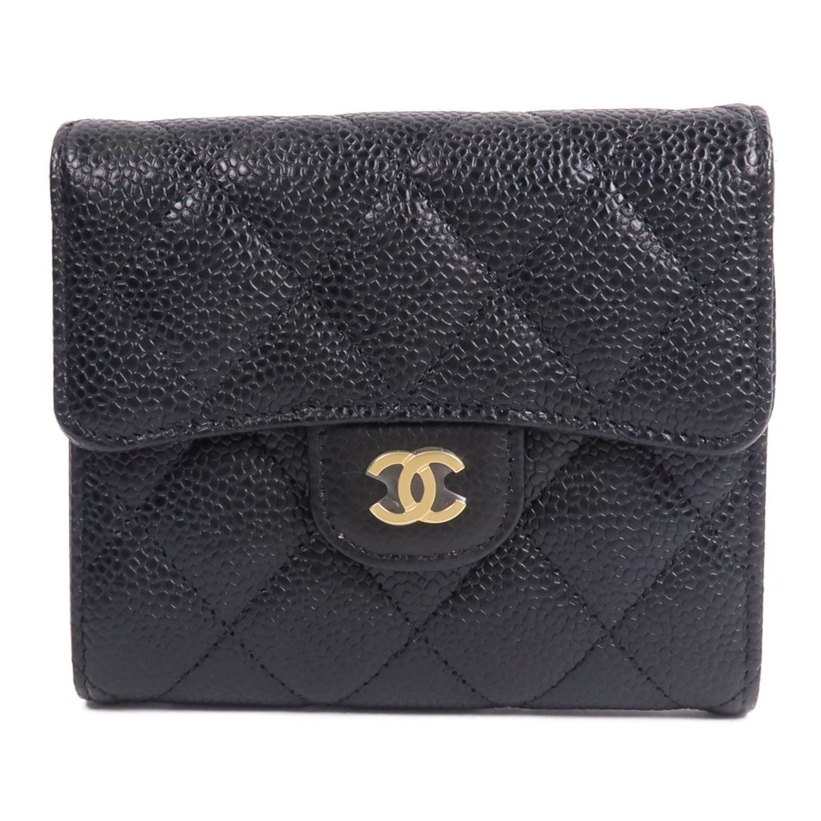 CHANEL 牛皮皮革Classic Small Flap Wallet錢包