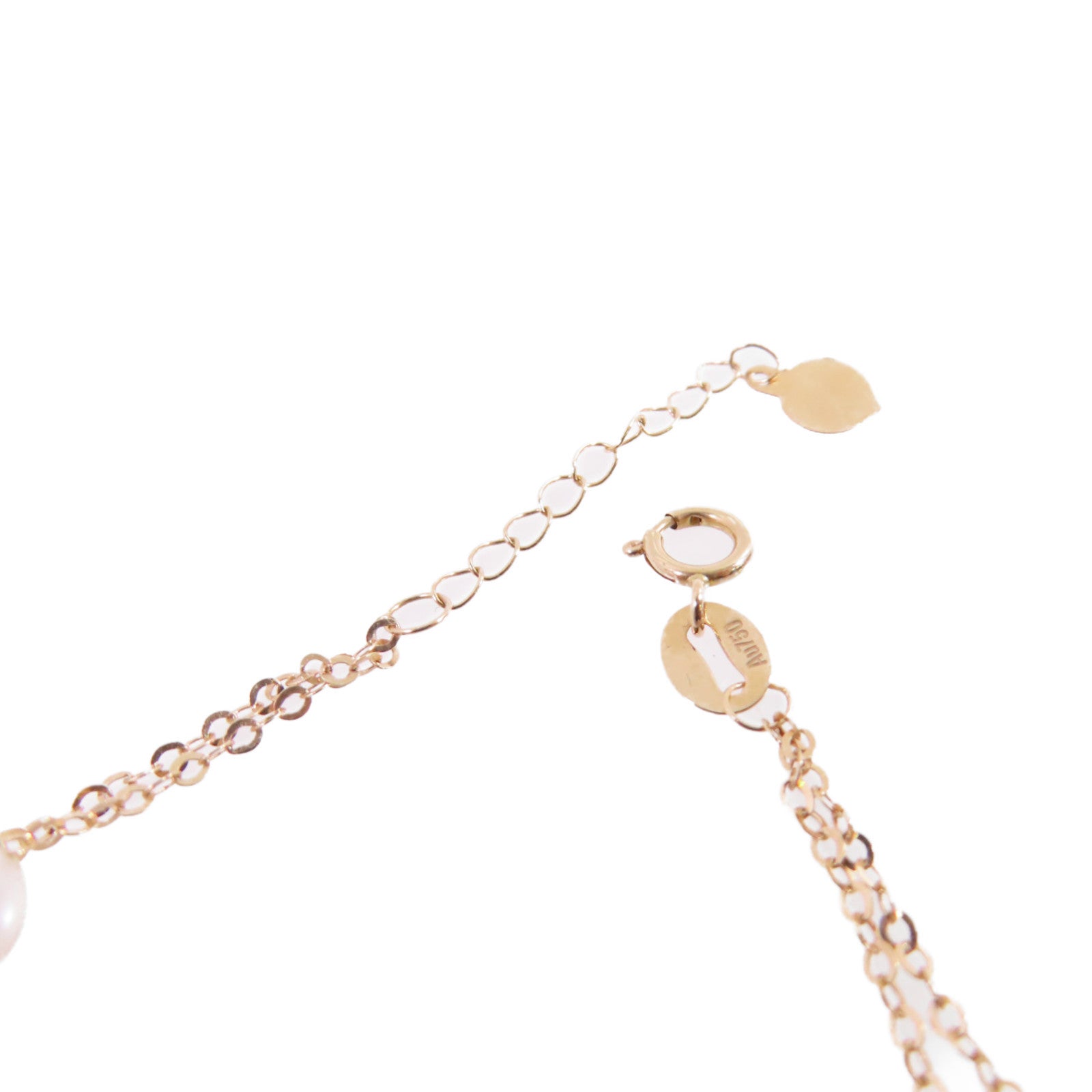 JEWELRY 18K玫瑰金/珍珠Pearl Bracelet金扣手鏈