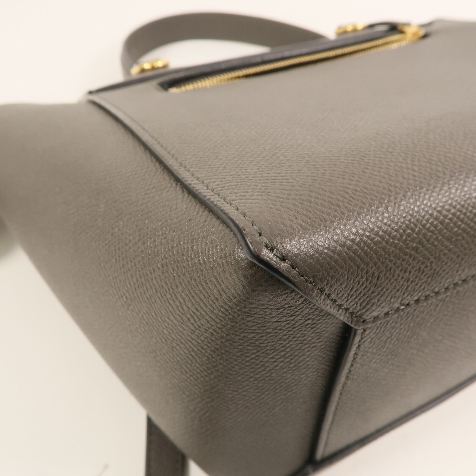 CELINE 牛皮皮革Belt Bag金扣手挽肩背兩用袋