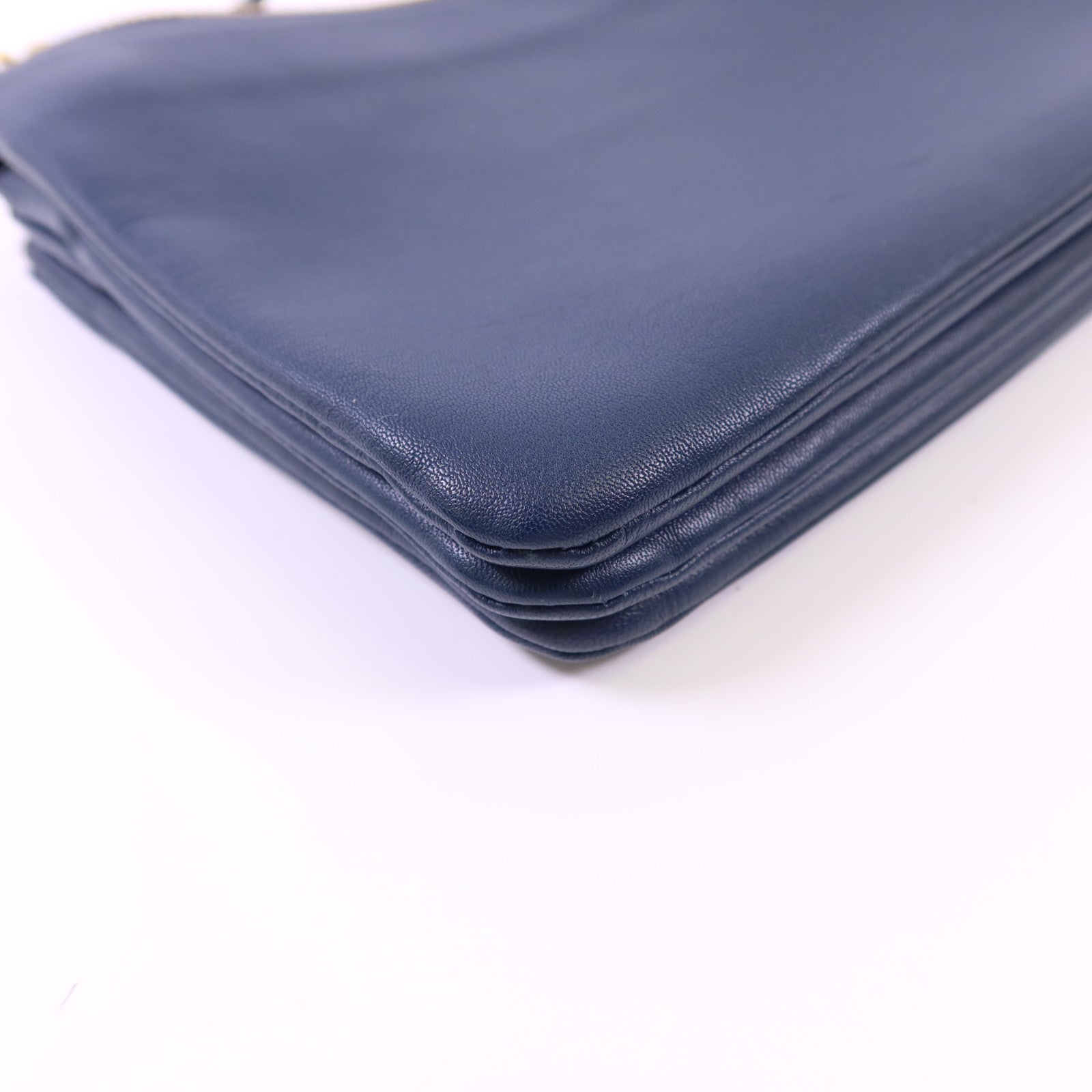 CELINE 羊皮皮革Trio Bag金扣肩背袋