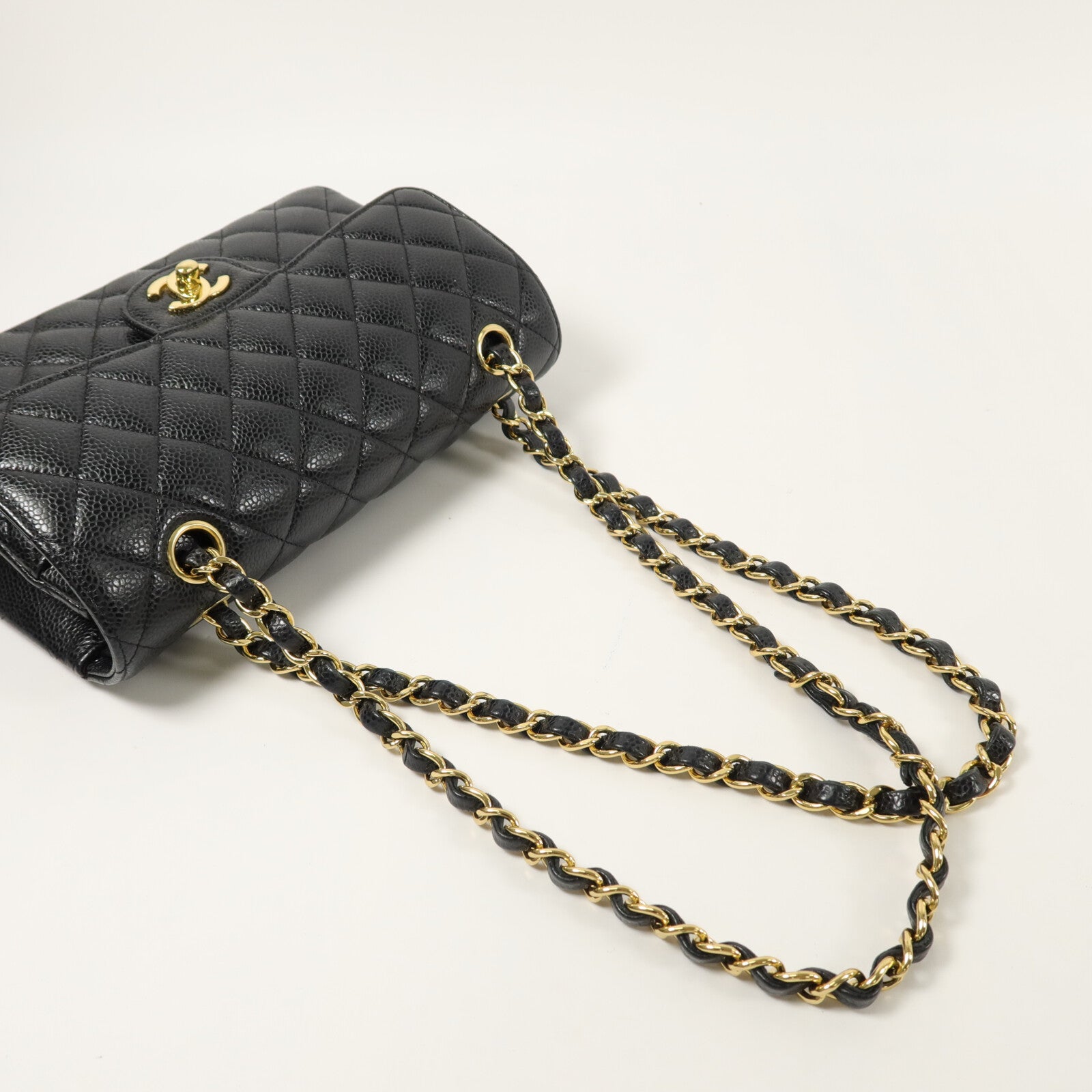 CHANEL 牛皮皮革Classic 23鏈帶肩背袋